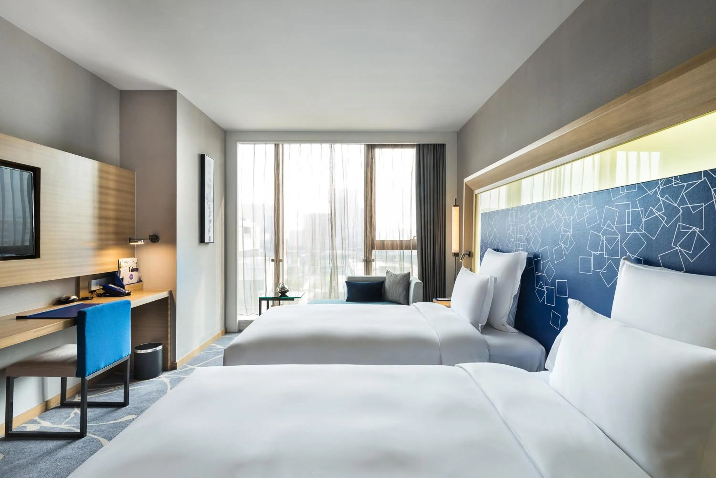 Bed in Novotel Ningbo East