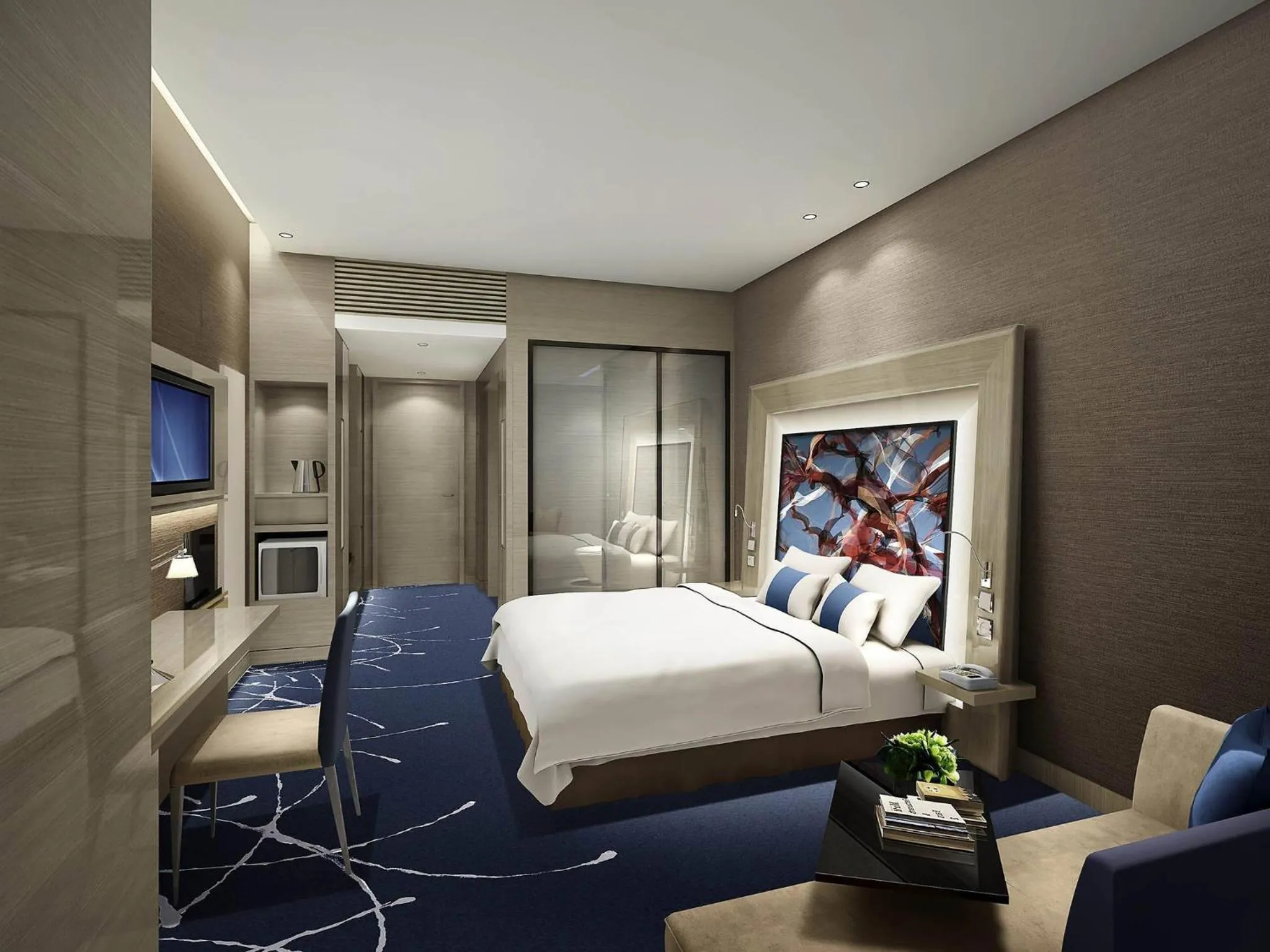 Bedroom, Bed in Novotel Ningbo East