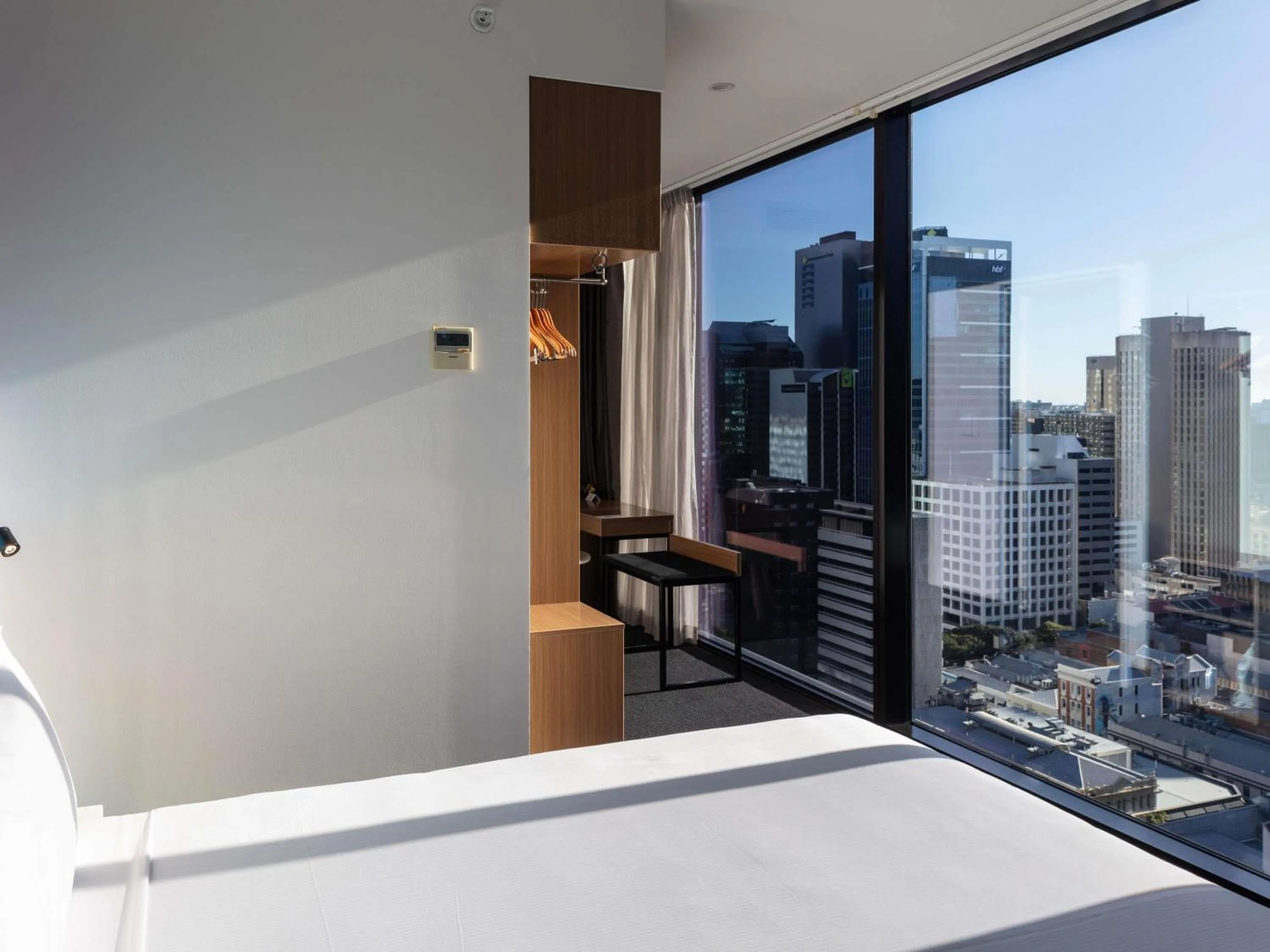 Bedroom, Bed in ibis Styles Brisbane Elizabeth Street