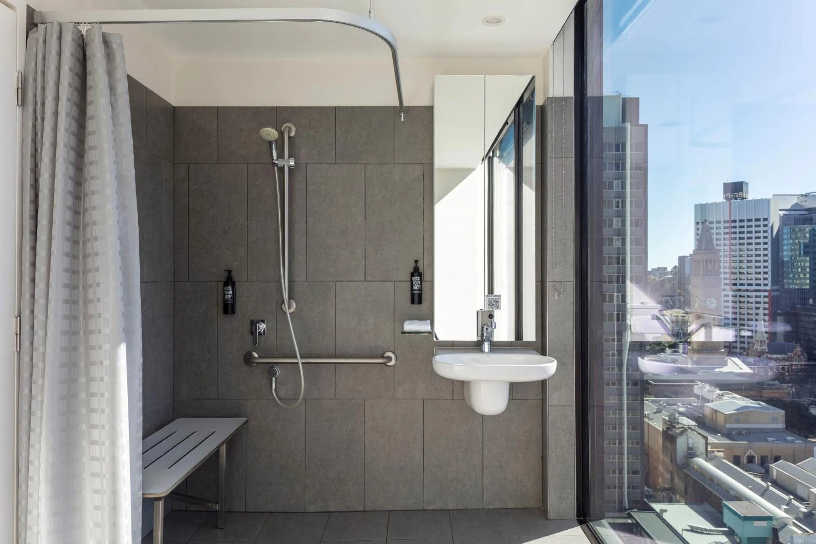 City view in ibis Styles Brisbane Elizabeth Street