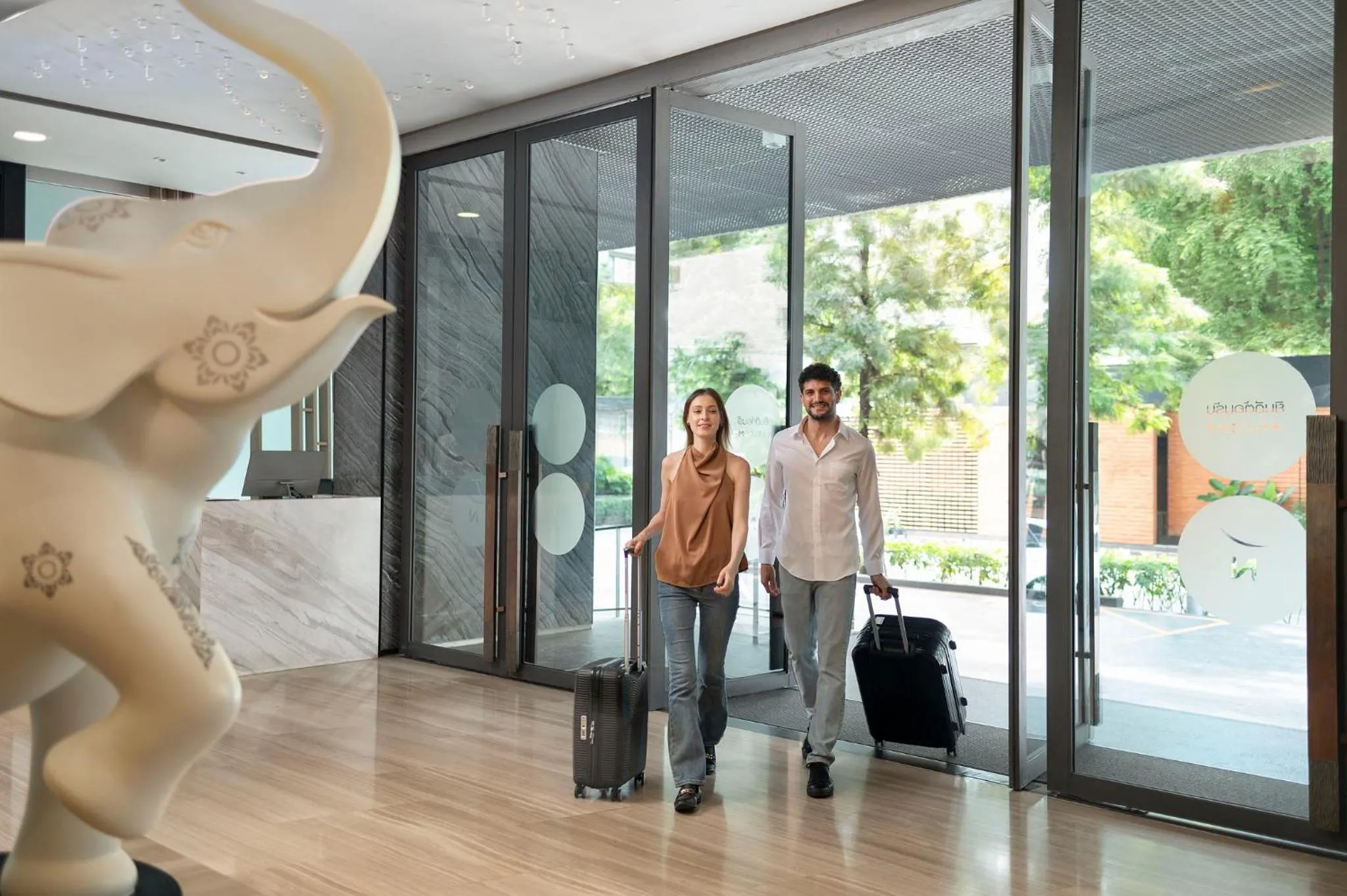 Facade/entrance in Novotel Bangkok Sukhumvit 20