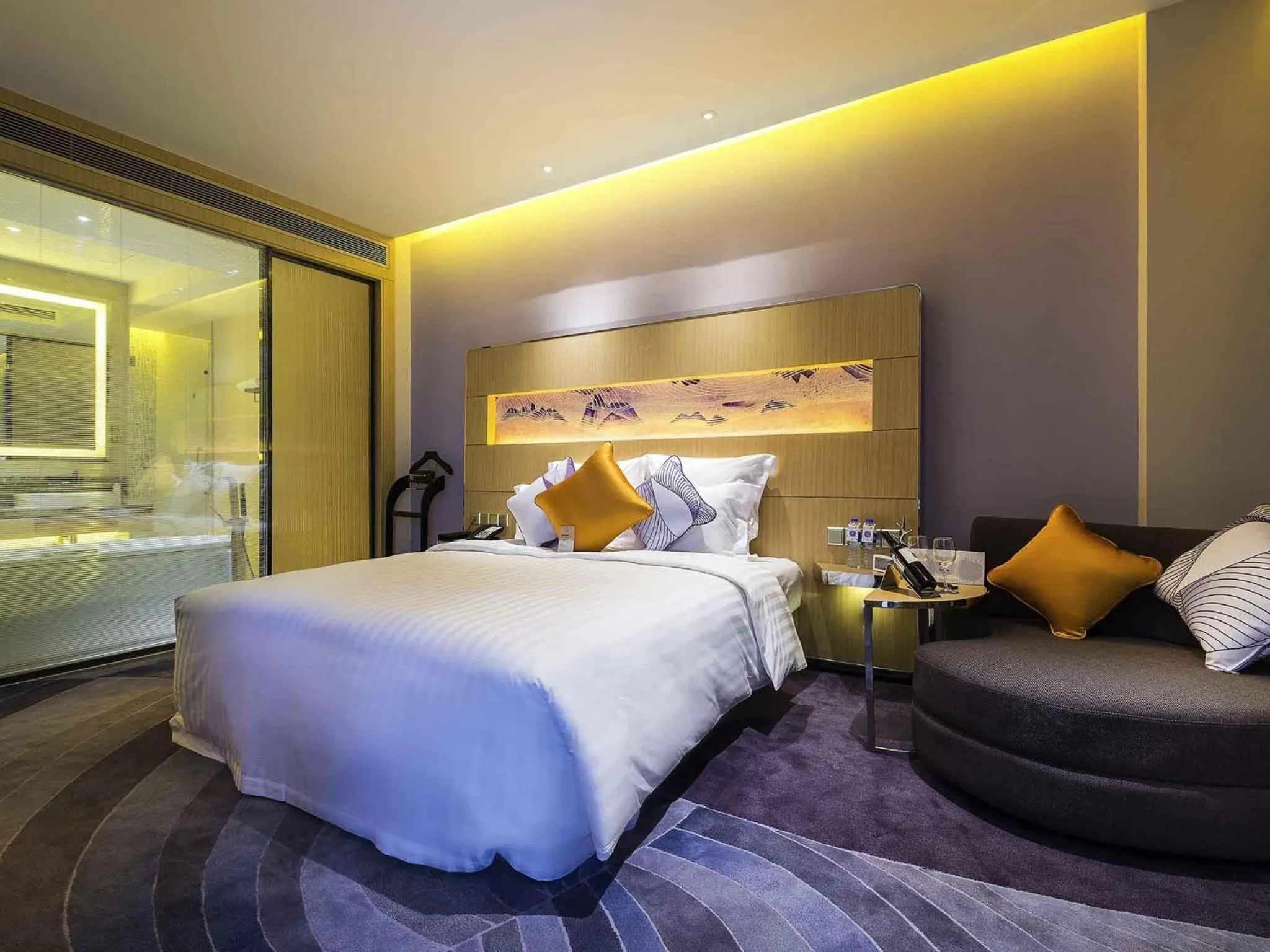 Bedroom, Bed in NOVOTEL Jinji Lake Suzhou SIP