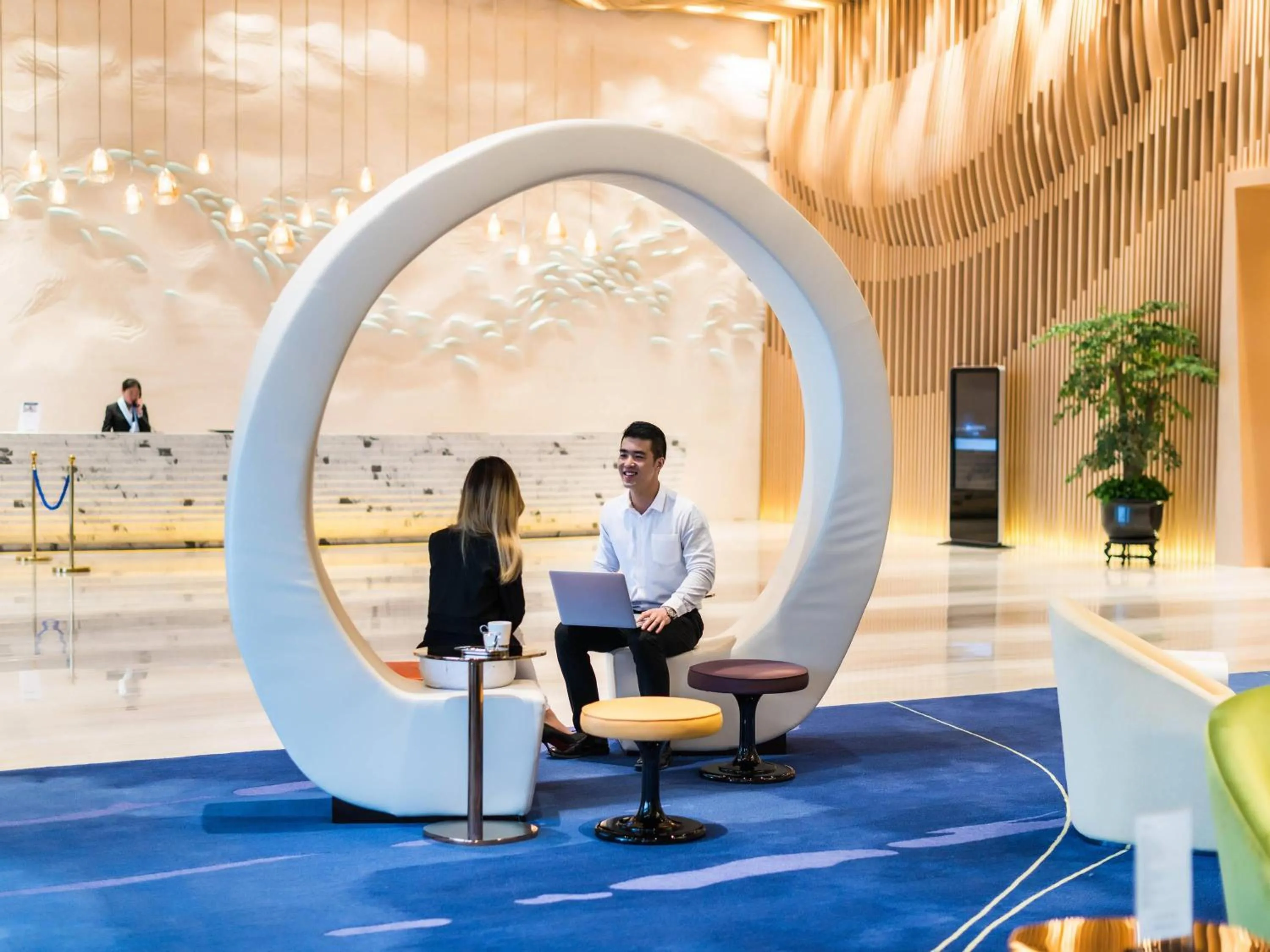 Lounge or bar in NOVOTEL Jinji Lake Suzhou SIP