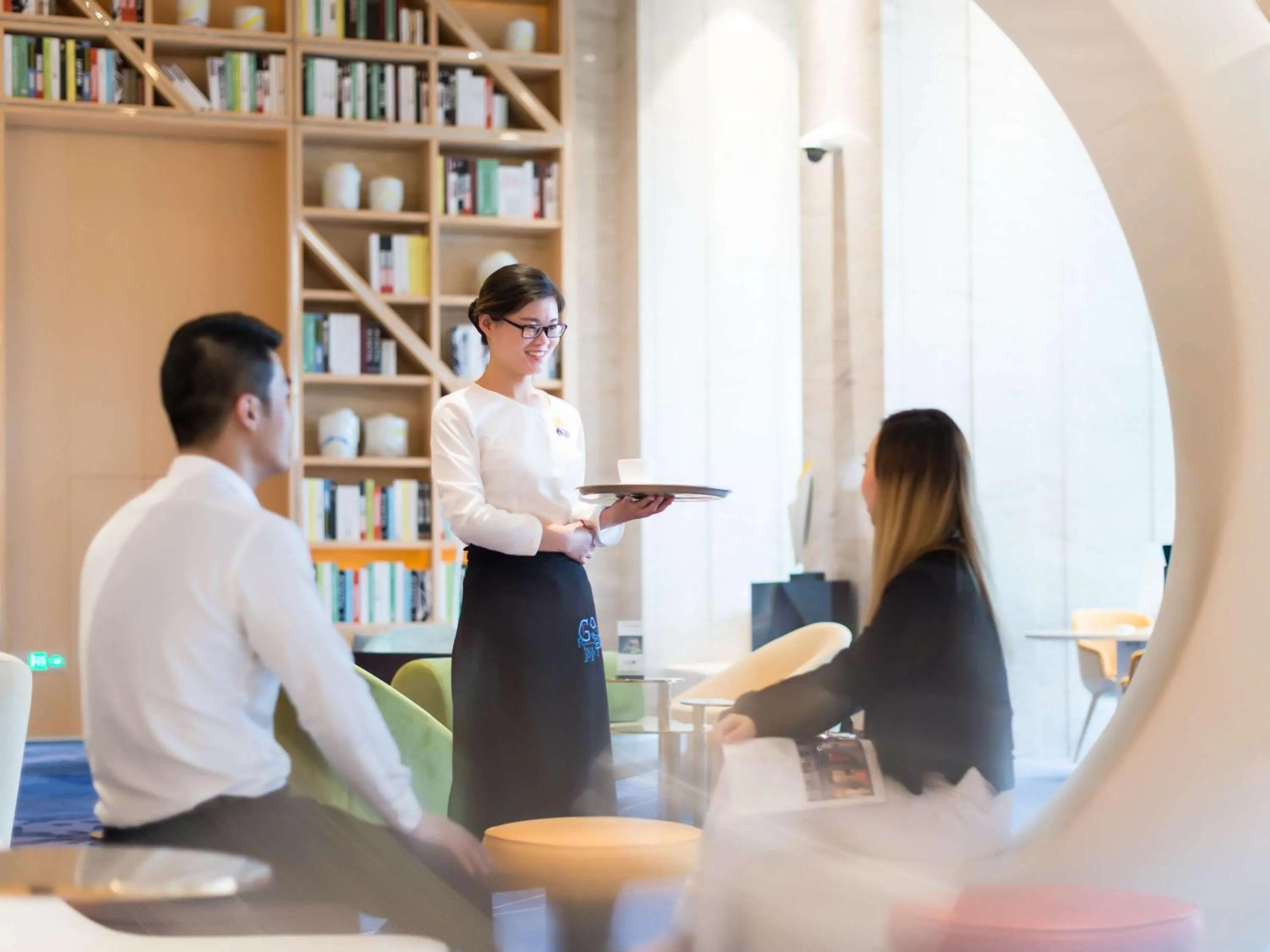 Lounge or bar in NOVOTEL Jinji Lake Suzhou SIP