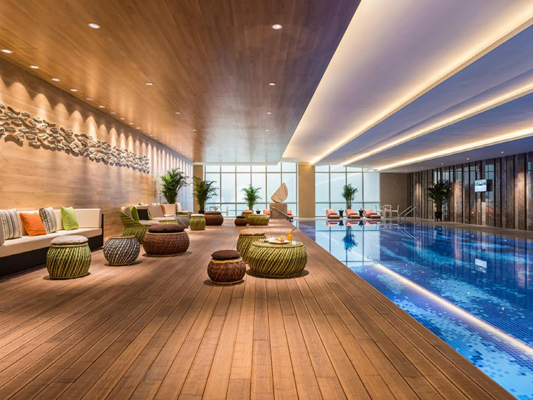 Swimming pool in NOVOTEL Jinji Lake Suzhou SIP