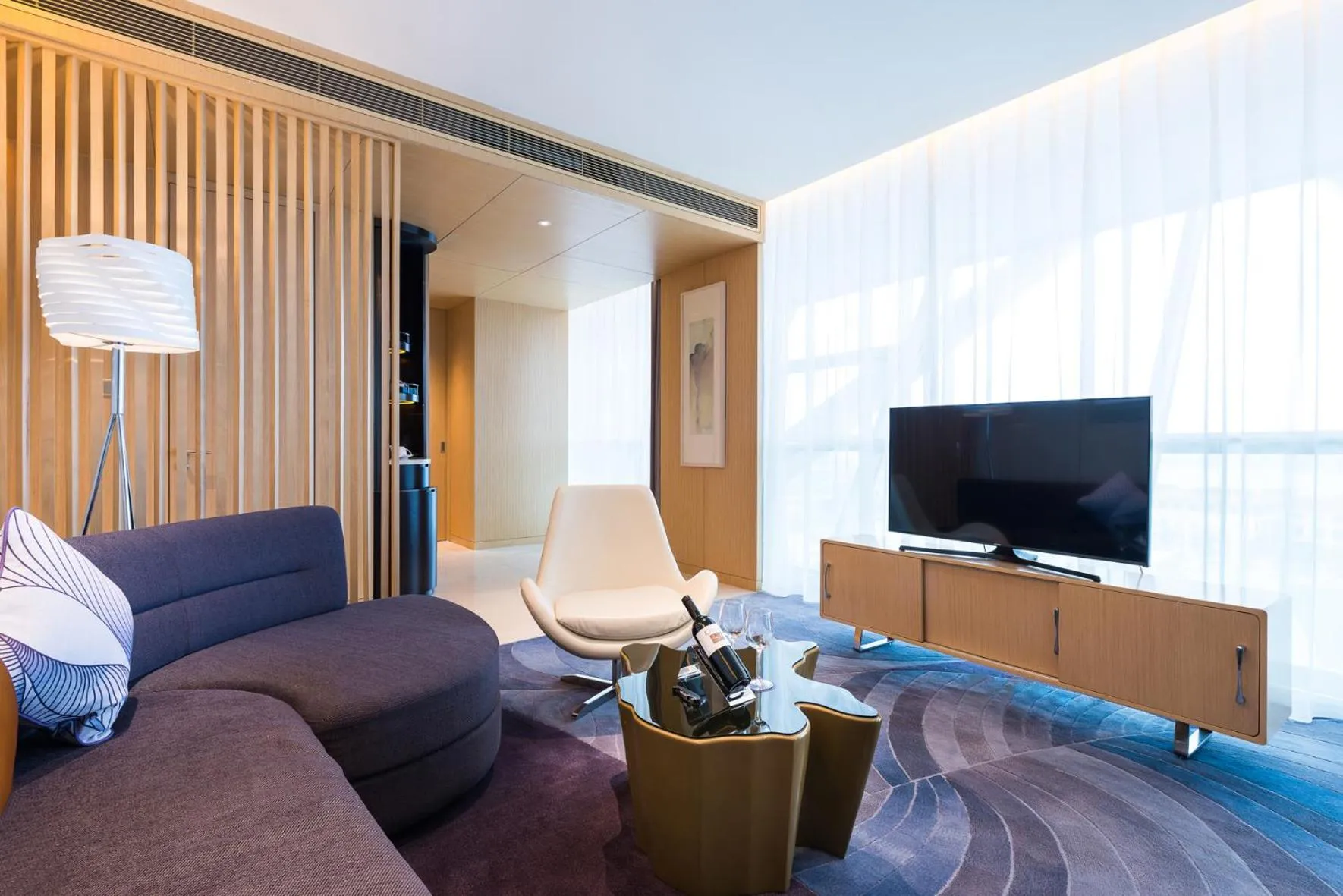 Living room in NOVOTEL Jinji Lake Suzhou SIP