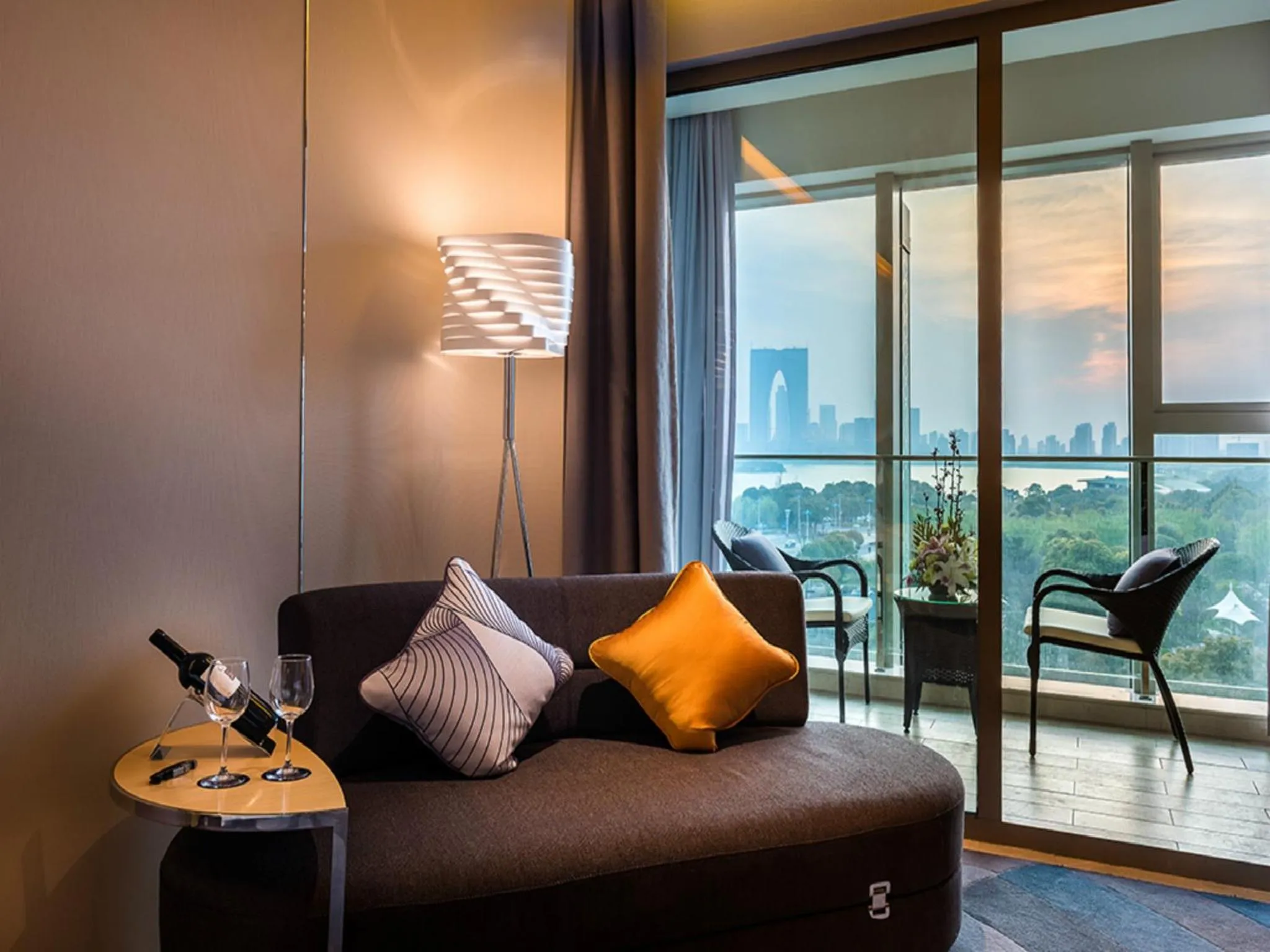 Landmark view in NOVOTEL Jinji Lake Suzhou SIP