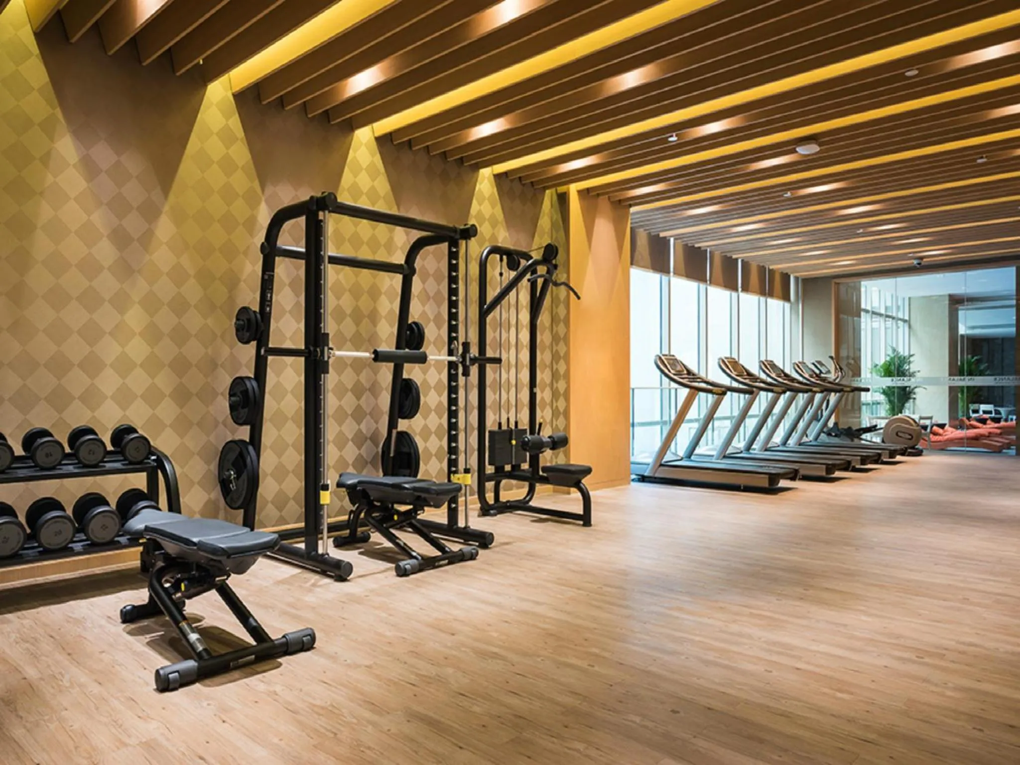 Fitness centre/facilities in NOVOTEL Jinji Lake Suzhou SIP