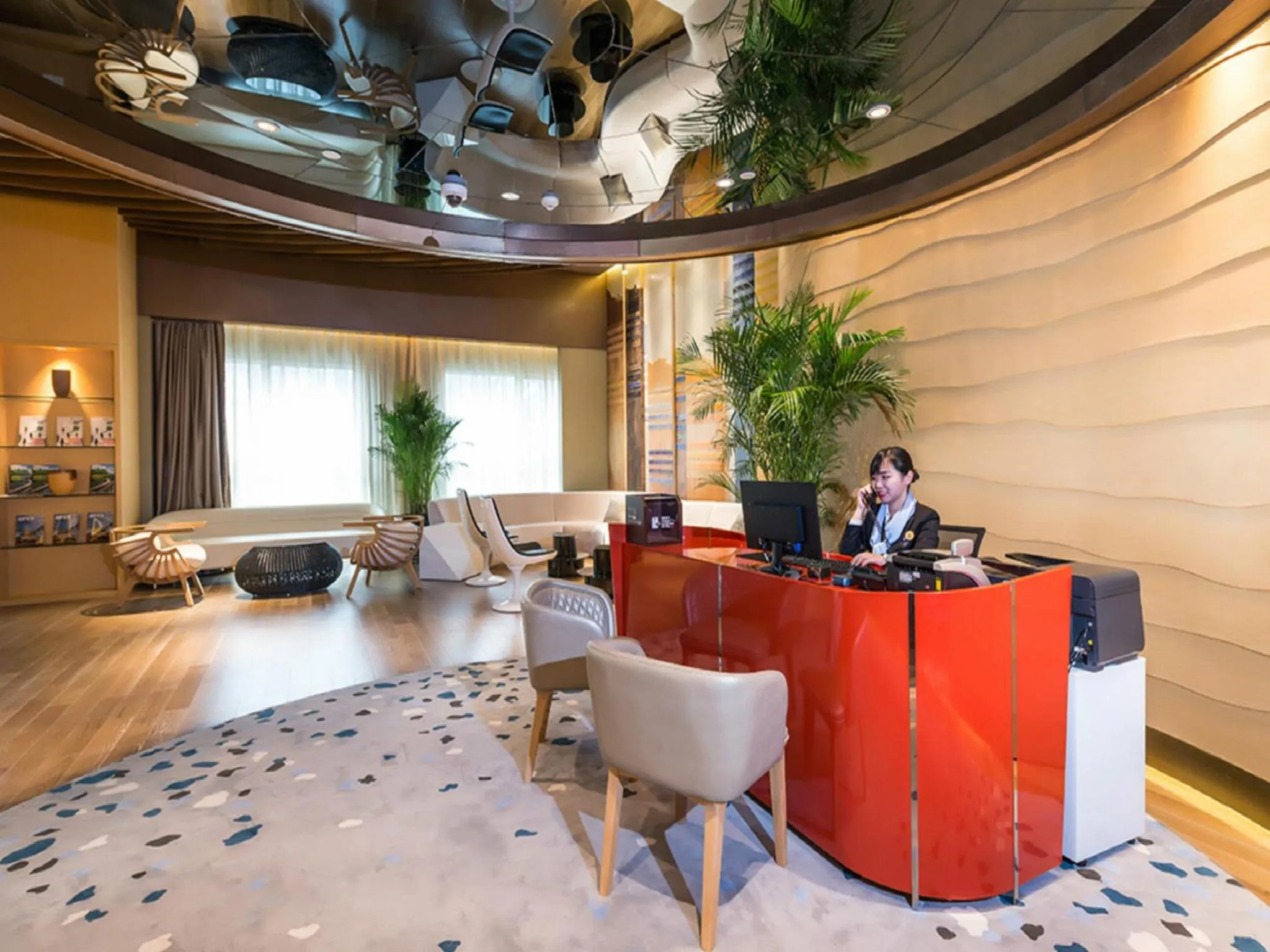 Lobby or reception in NOVOTEL Jinji Lake Suzhou SIP