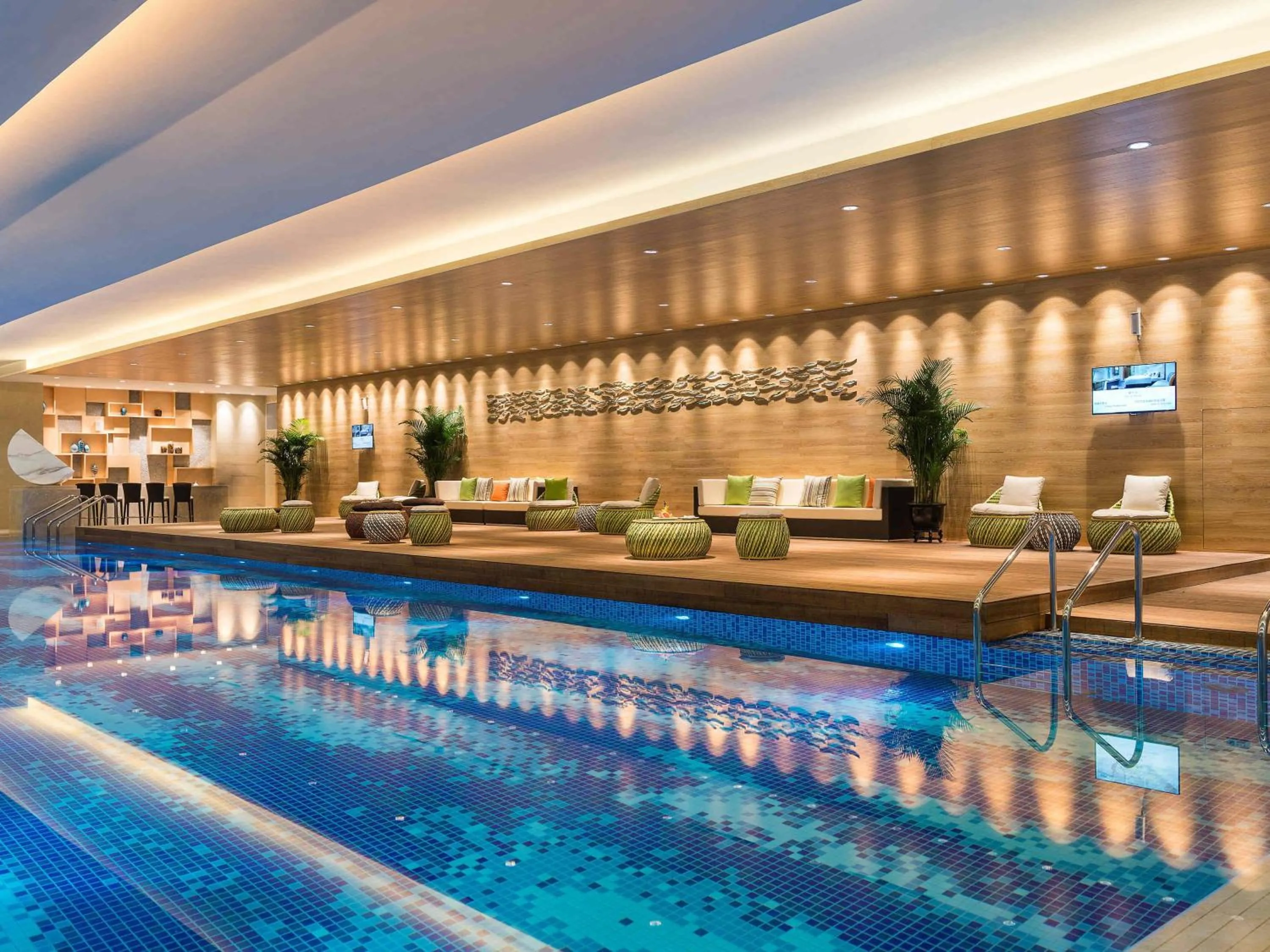 Pool view in NOVOTEL Jinji Lake Suzhou SIP