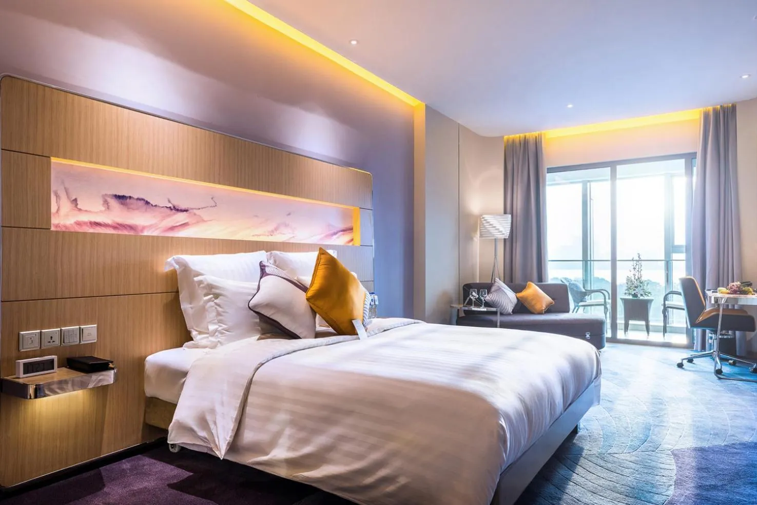 Bedroom, Bed in NOVOTEL Jinji Lake Suzhou SIP