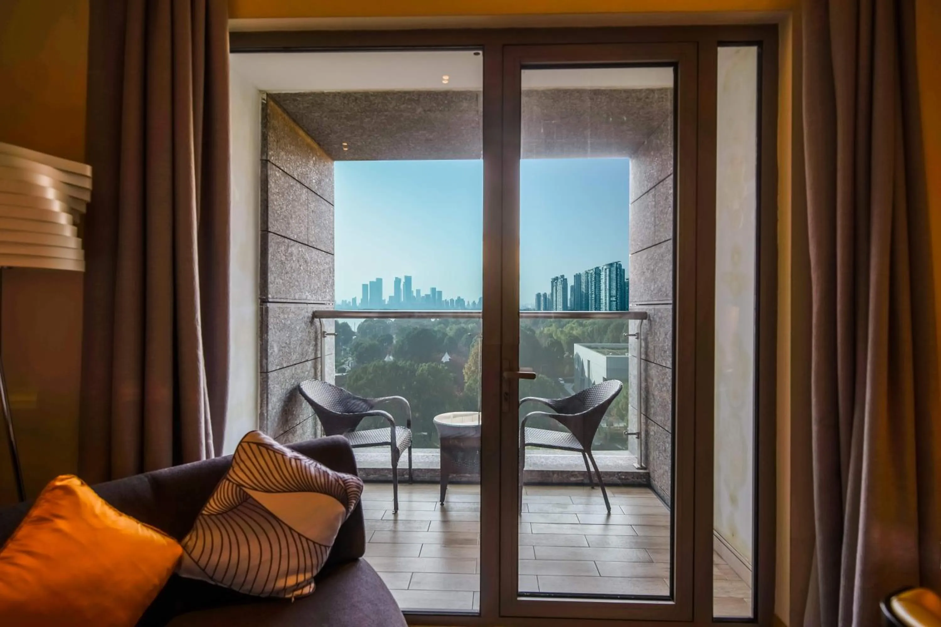 Living room in NOVOTEL Jinji Lake Suzhou SIP