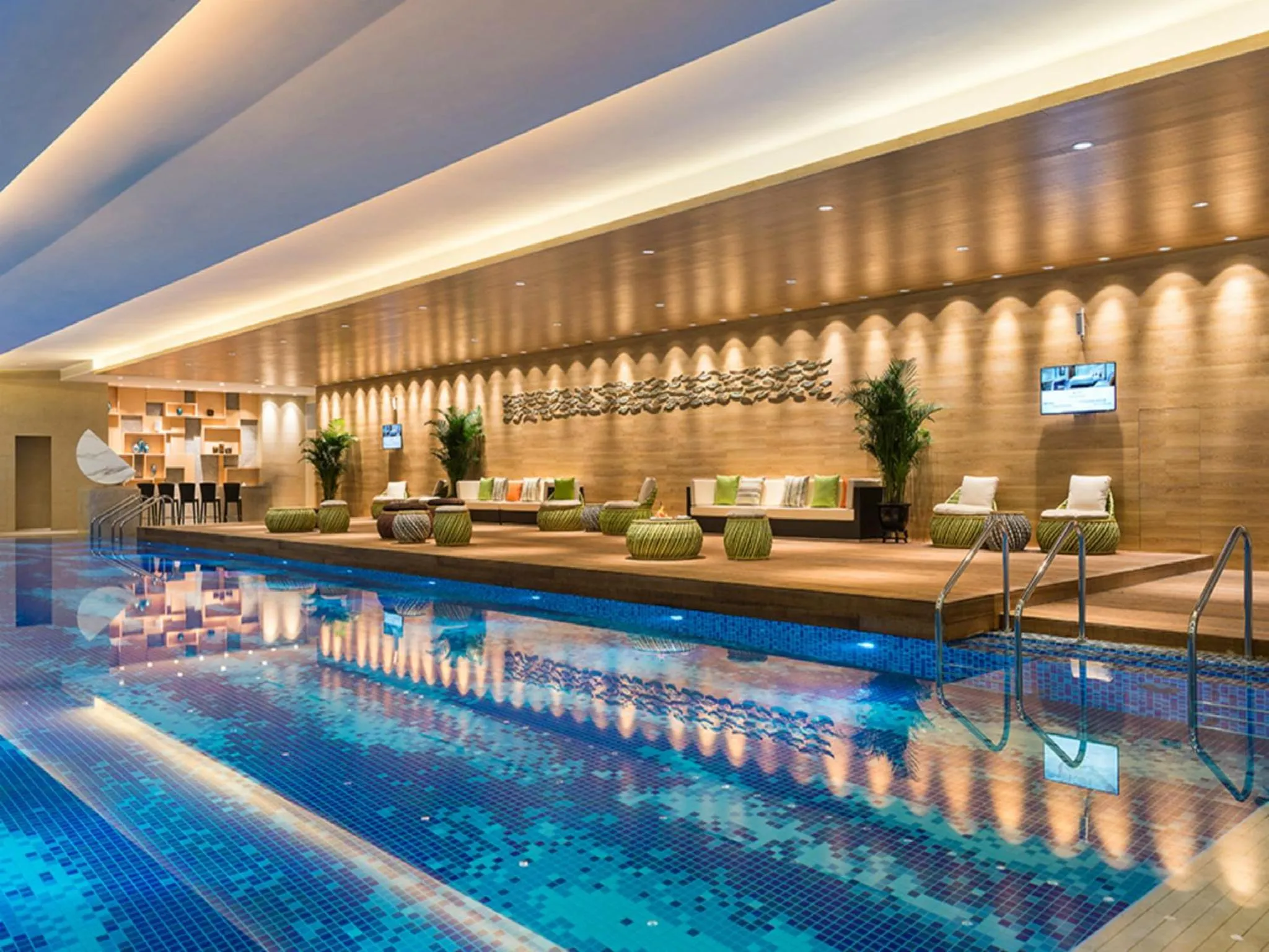 Pool view in NOVOTEL Jinji Lake Suzhou SIP