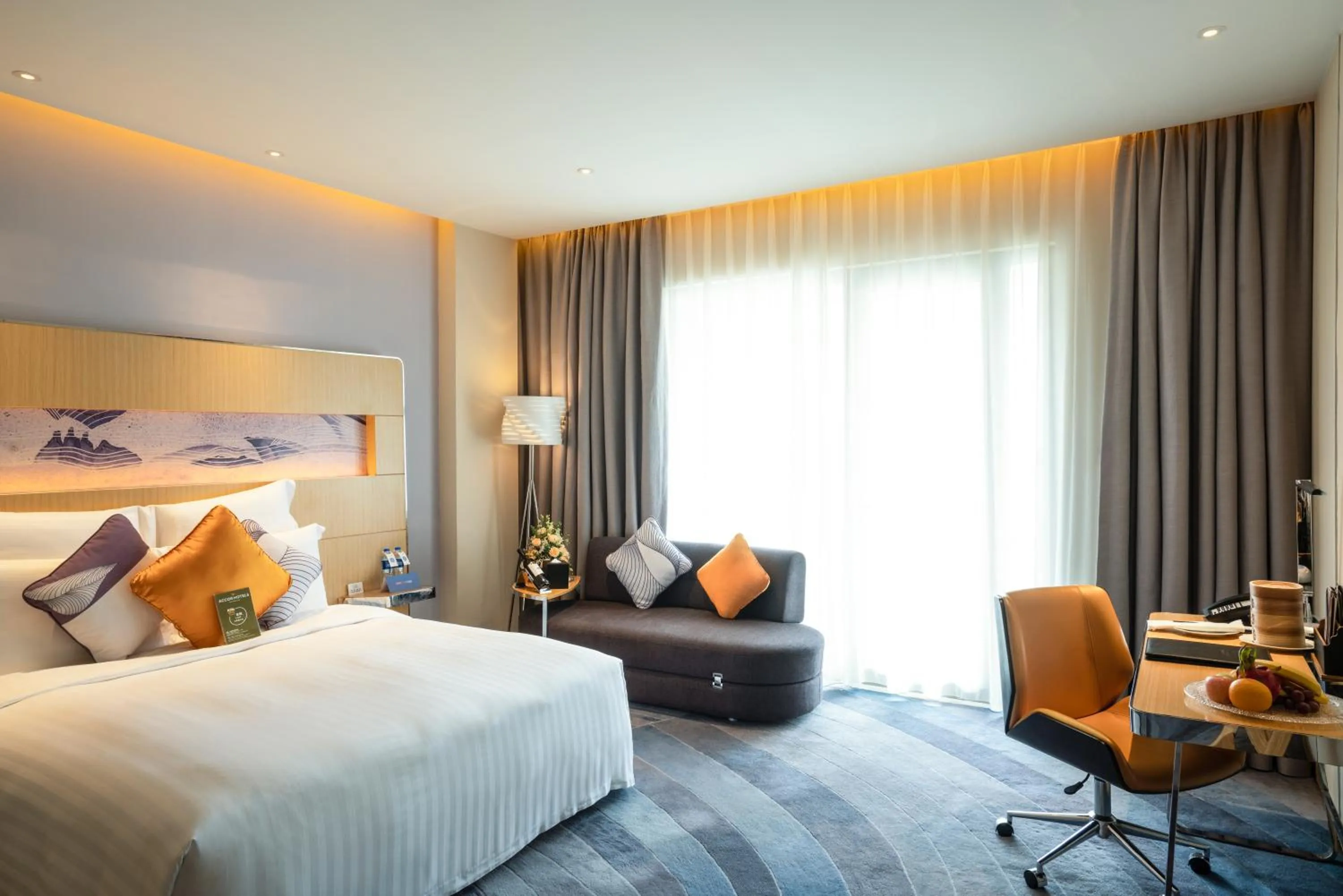 On site, Bed in NOVOTEL Jinji Lake Suzhou SIP