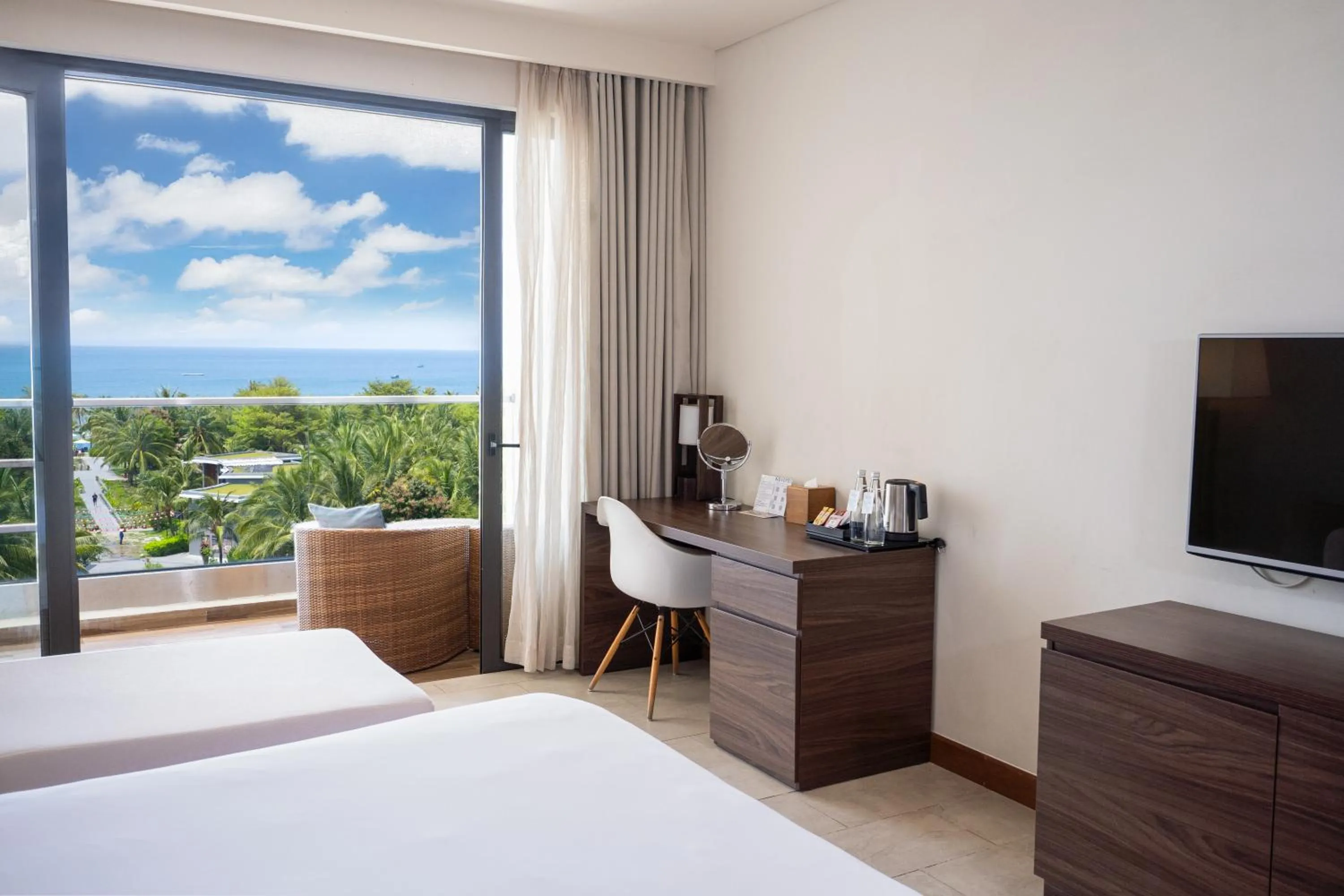 View (from property/room), Bed in Novotel Phu Quoc Resort