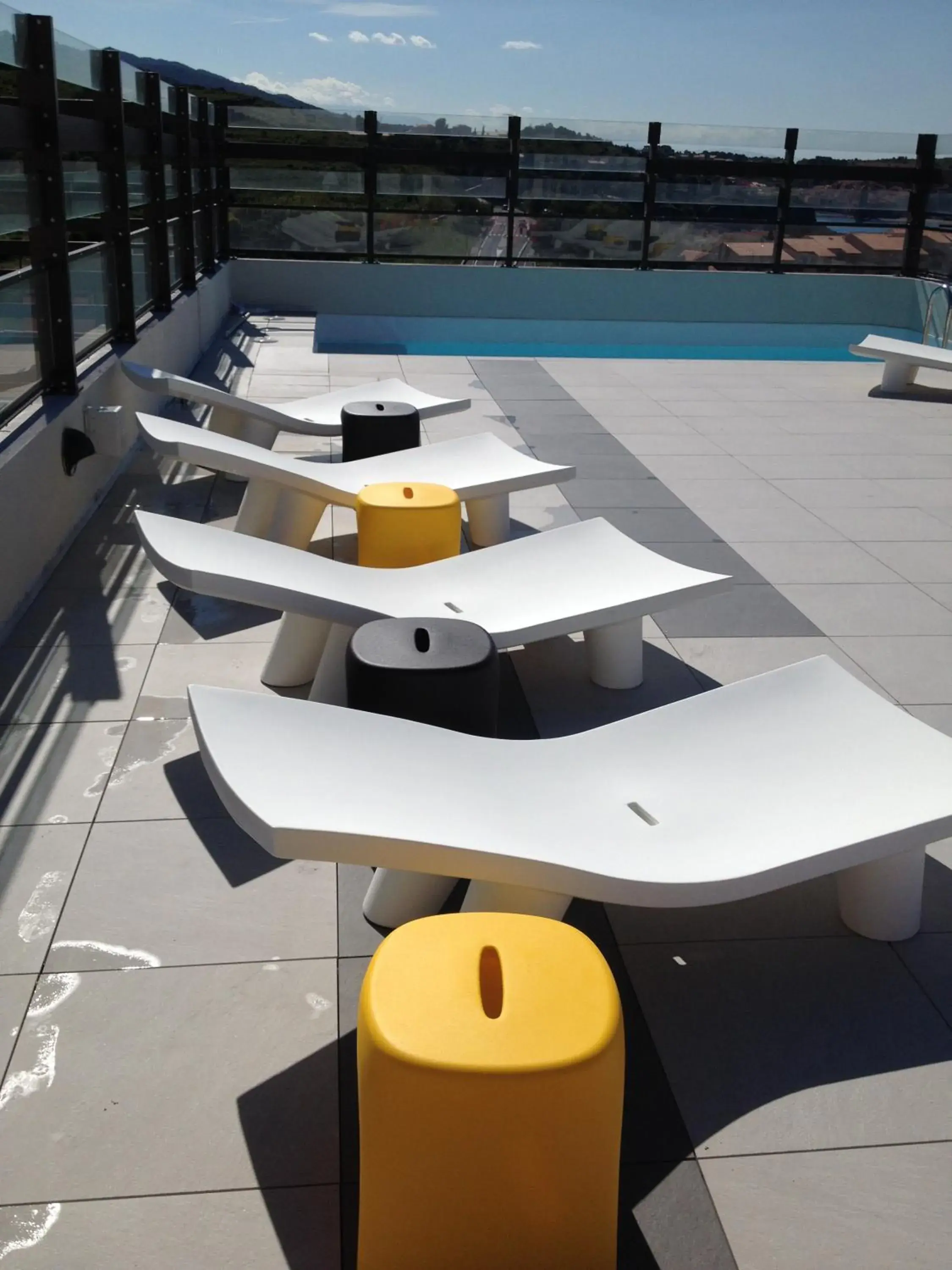 Sea view in Ibis Styles Collioure Port Vendres Sea view in Ibis Styles Collioure Port Vendres