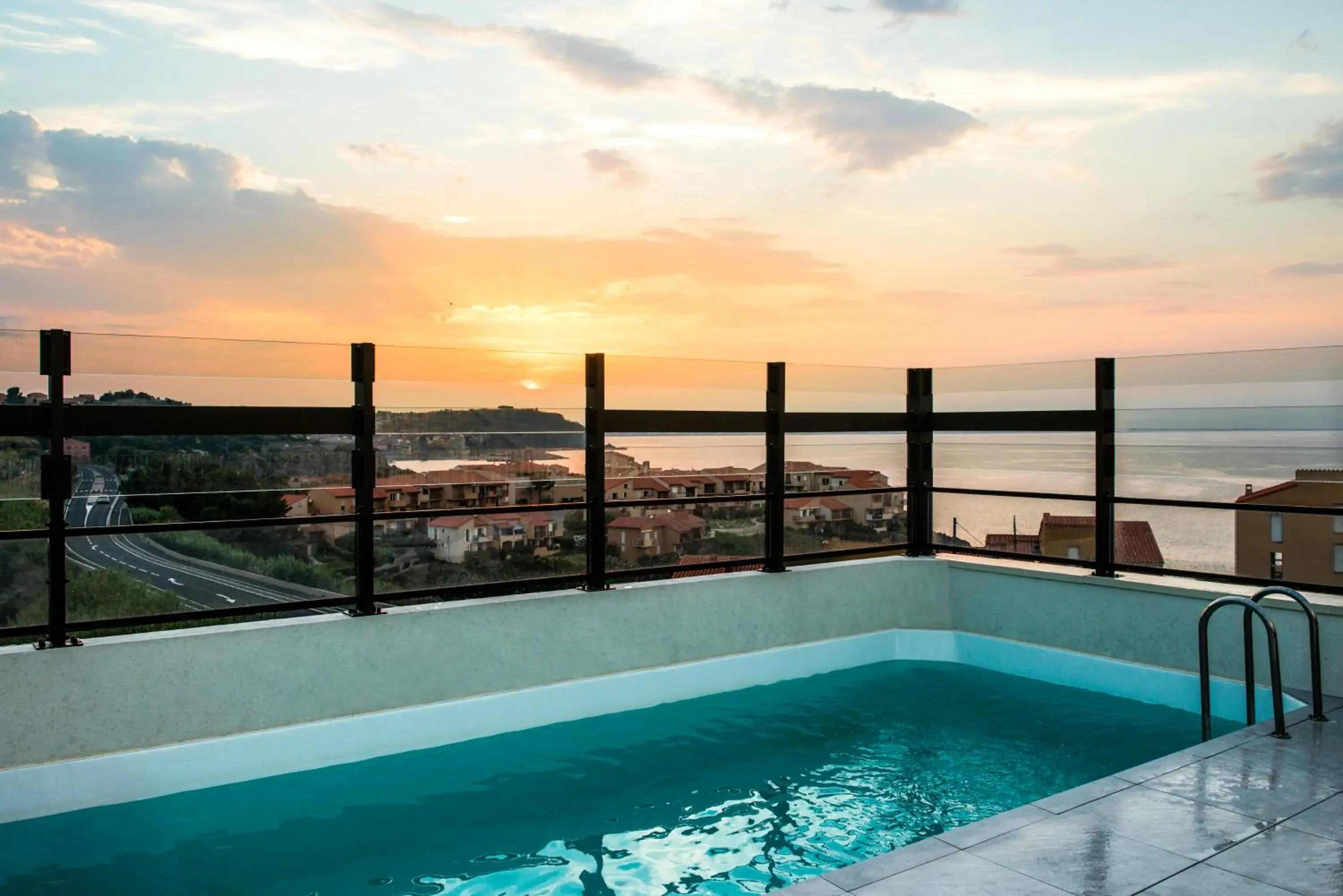 Sea view in Ibis Styles Collioure Port Vendres Sea view in Ibis Styles Collioure Port Vendres