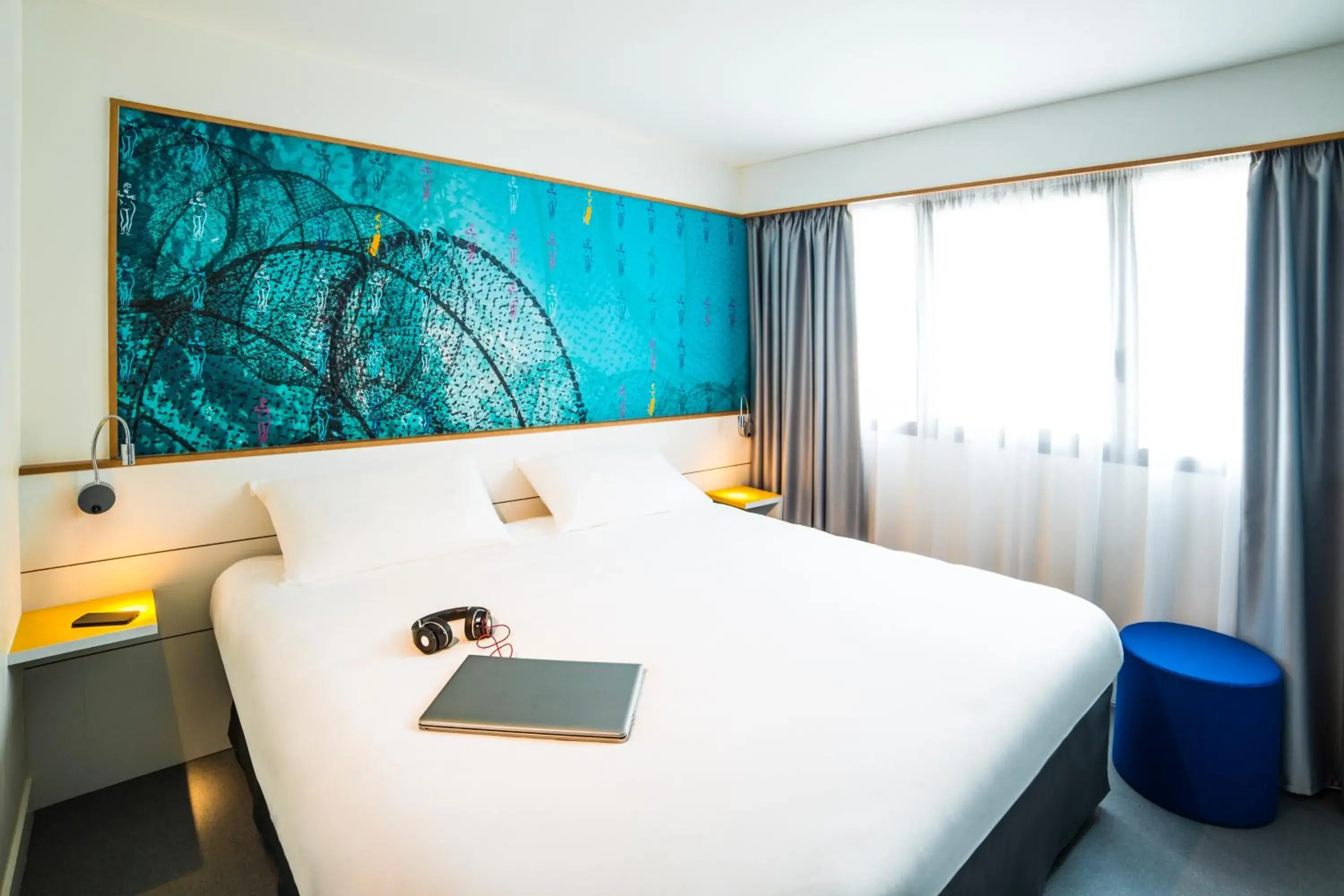 Day, Bed in Ibis Styles Collioure Port Vendres Day, Bed in Ibis Styles Collioure Port Vendres