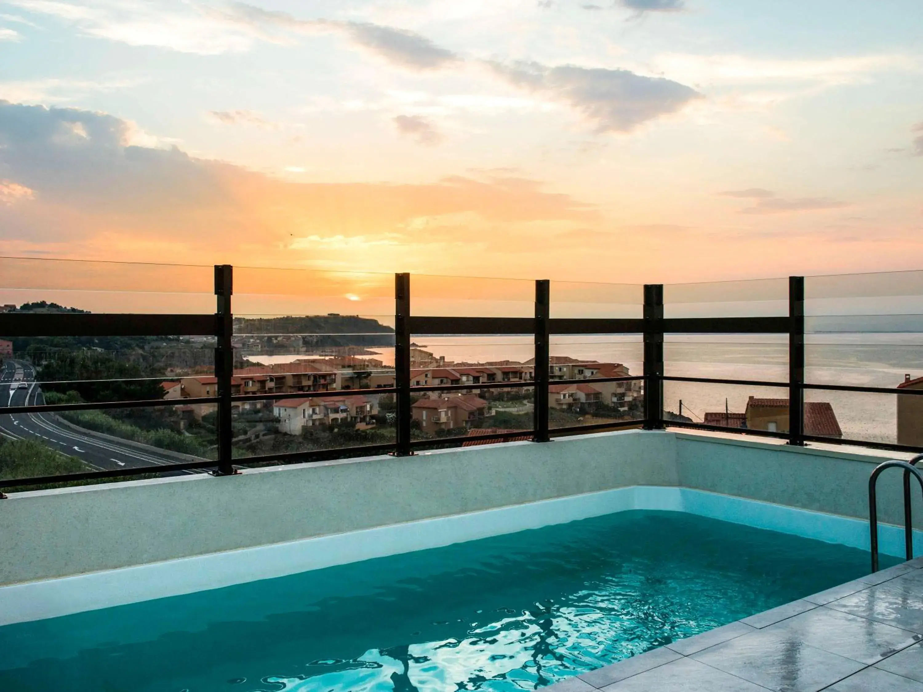 Pool view in Ibis Styles Collioure Port Vendres Pool view in Ibis Styles Collioure Port Vendres
