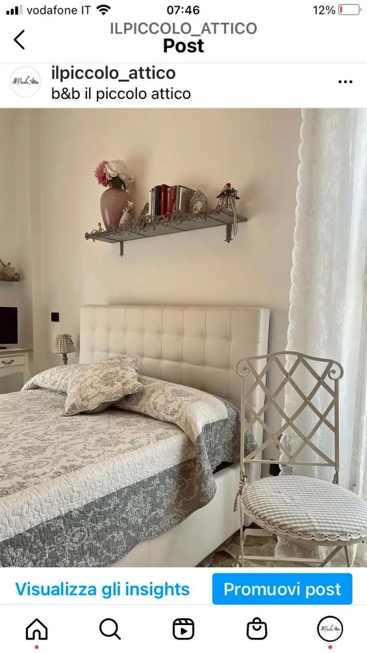 Bed in Il Piccolo Attico