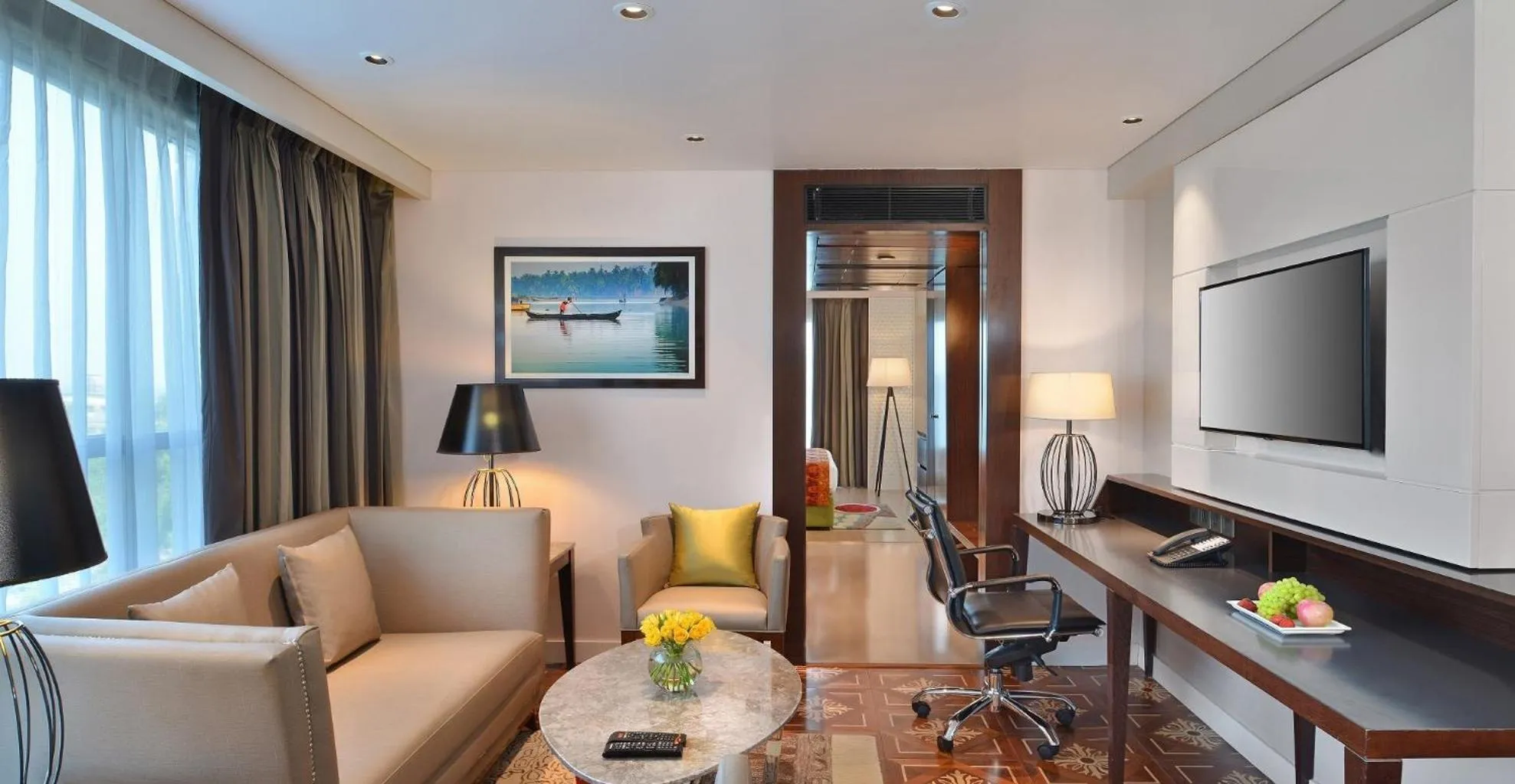 Seating area in Country Inns & Suites By Radisson Manipal