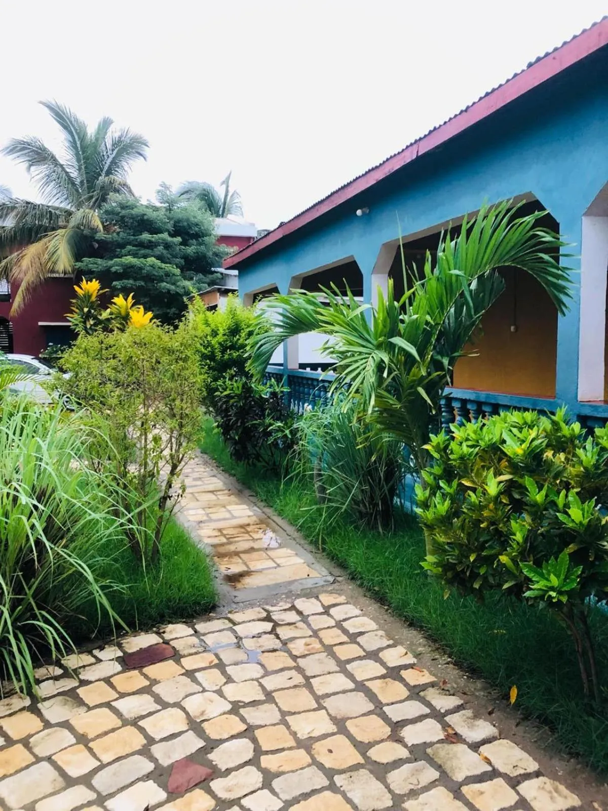 Garden in Bohobé Naboty