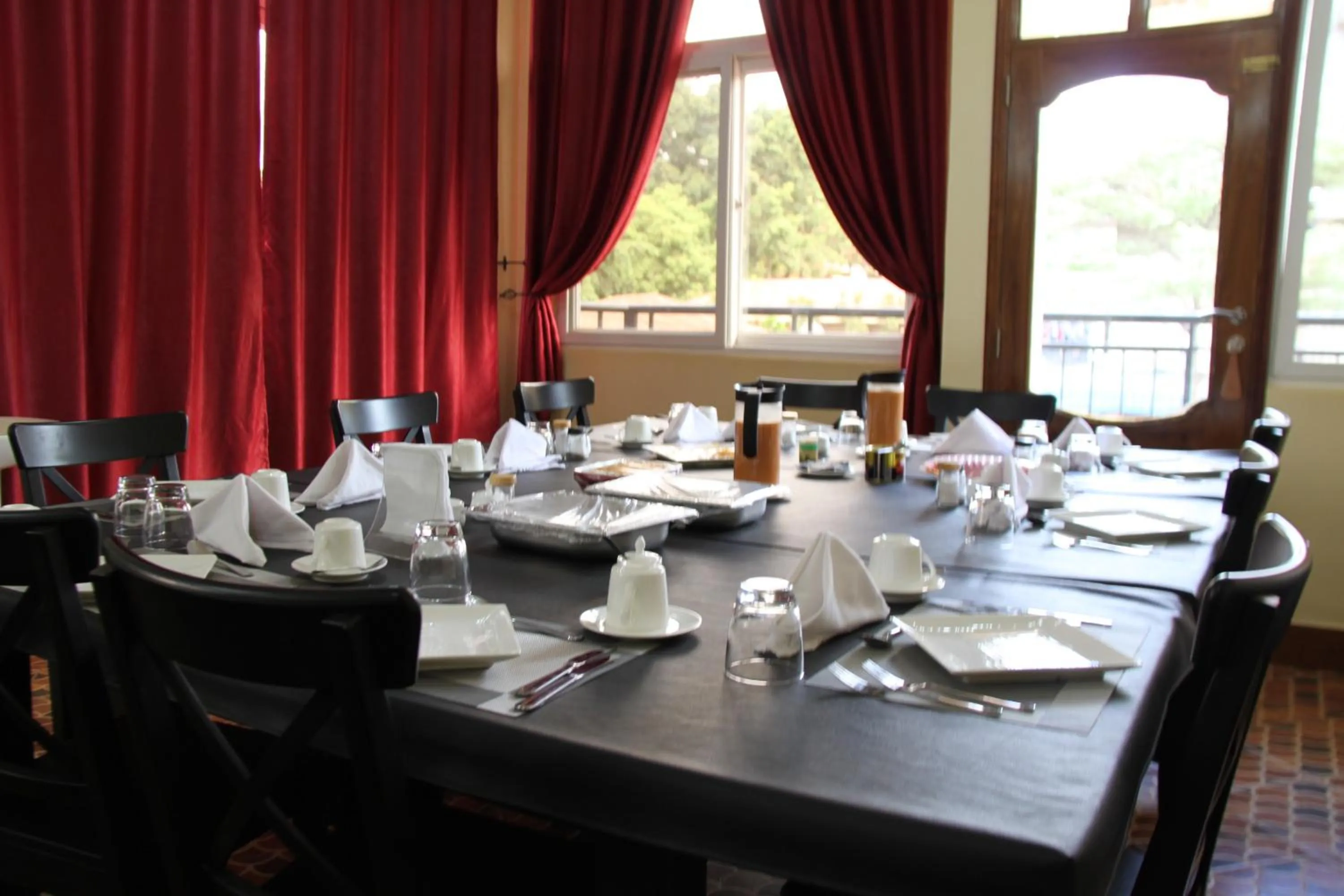 Restaurant/places to eat in East Point Hotel Moshi