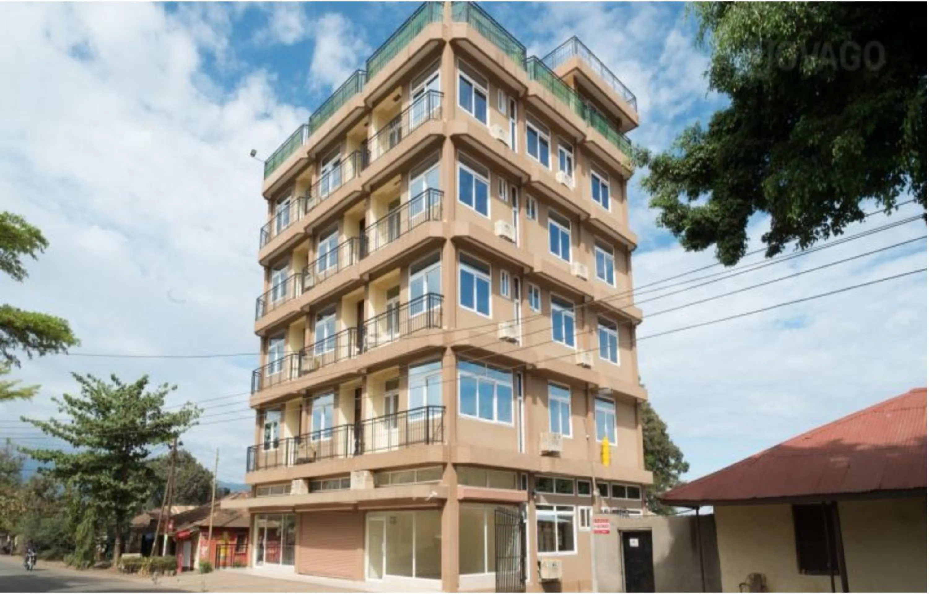 Street view in East Point Hotel Moshi