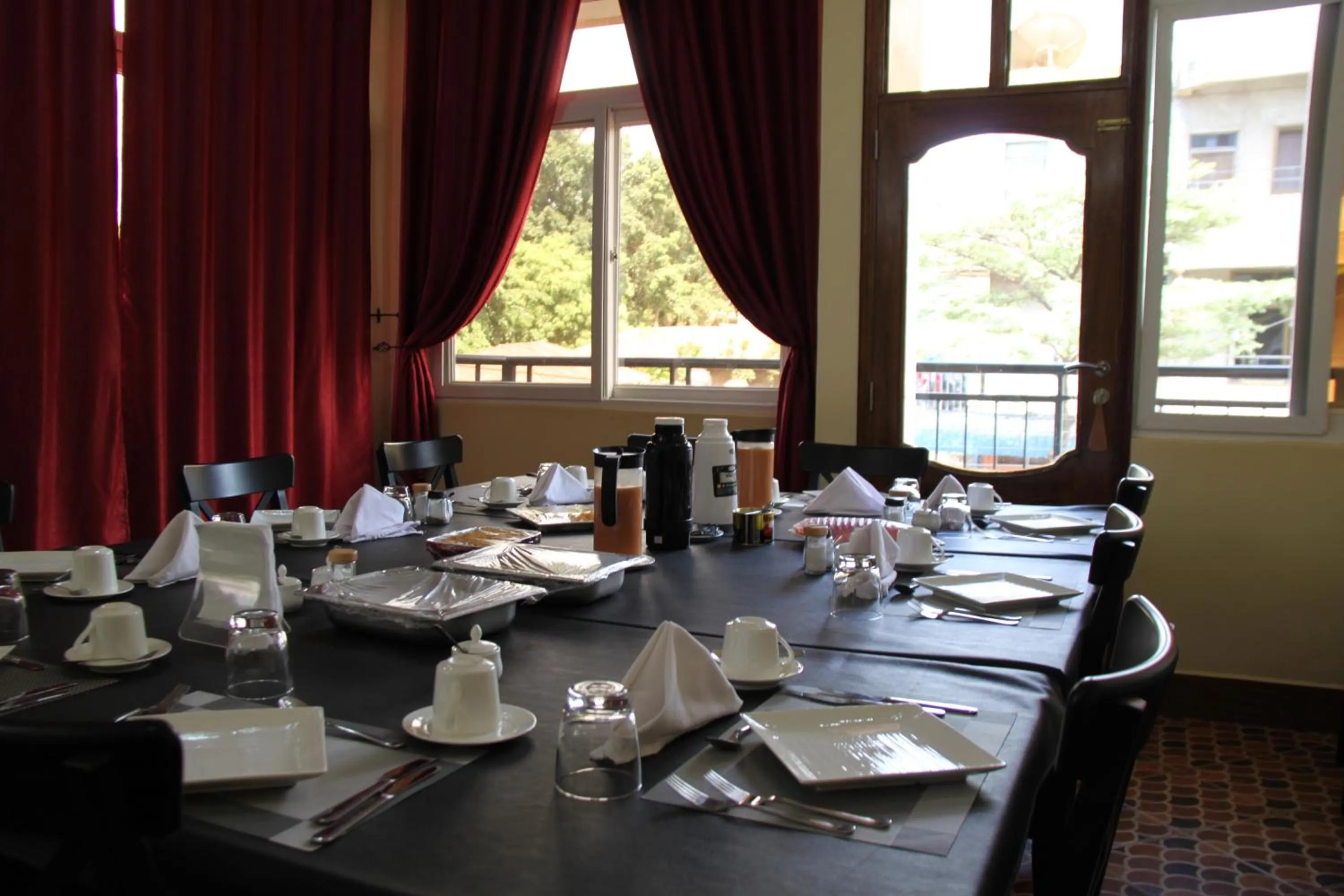 Restaurant/places to eat in East Point Hotel Moshi