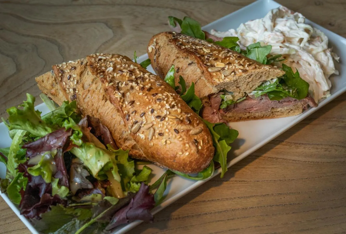 Food in The White Lion, Soberton