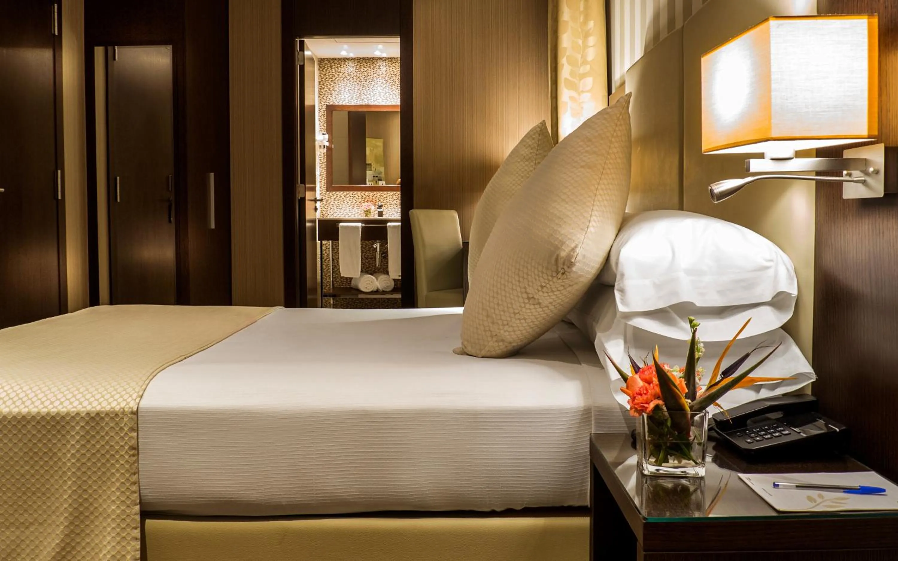 Bed in AZ Hôtels Zeralda