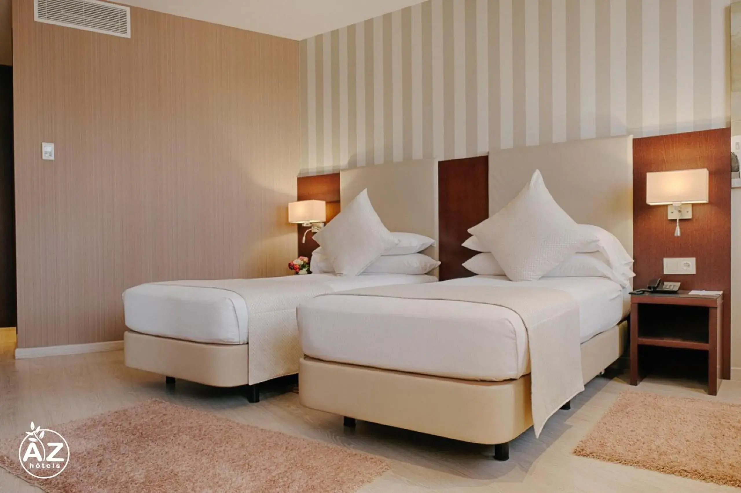 Bed in AZ Hôtels Zeralda Bed in AZ Hôtels Zeralda