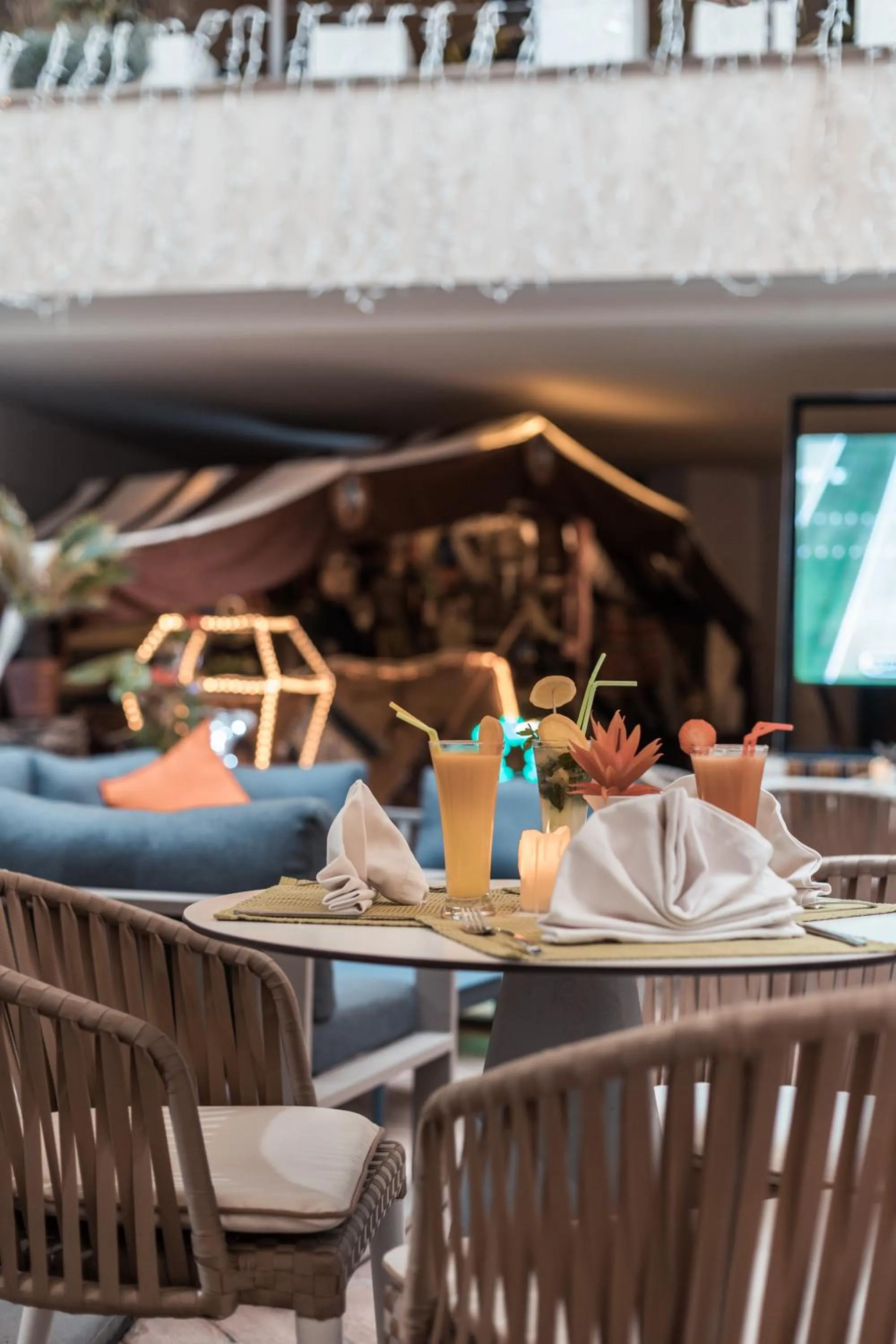 Patio in AZ Hôtels Zeralda