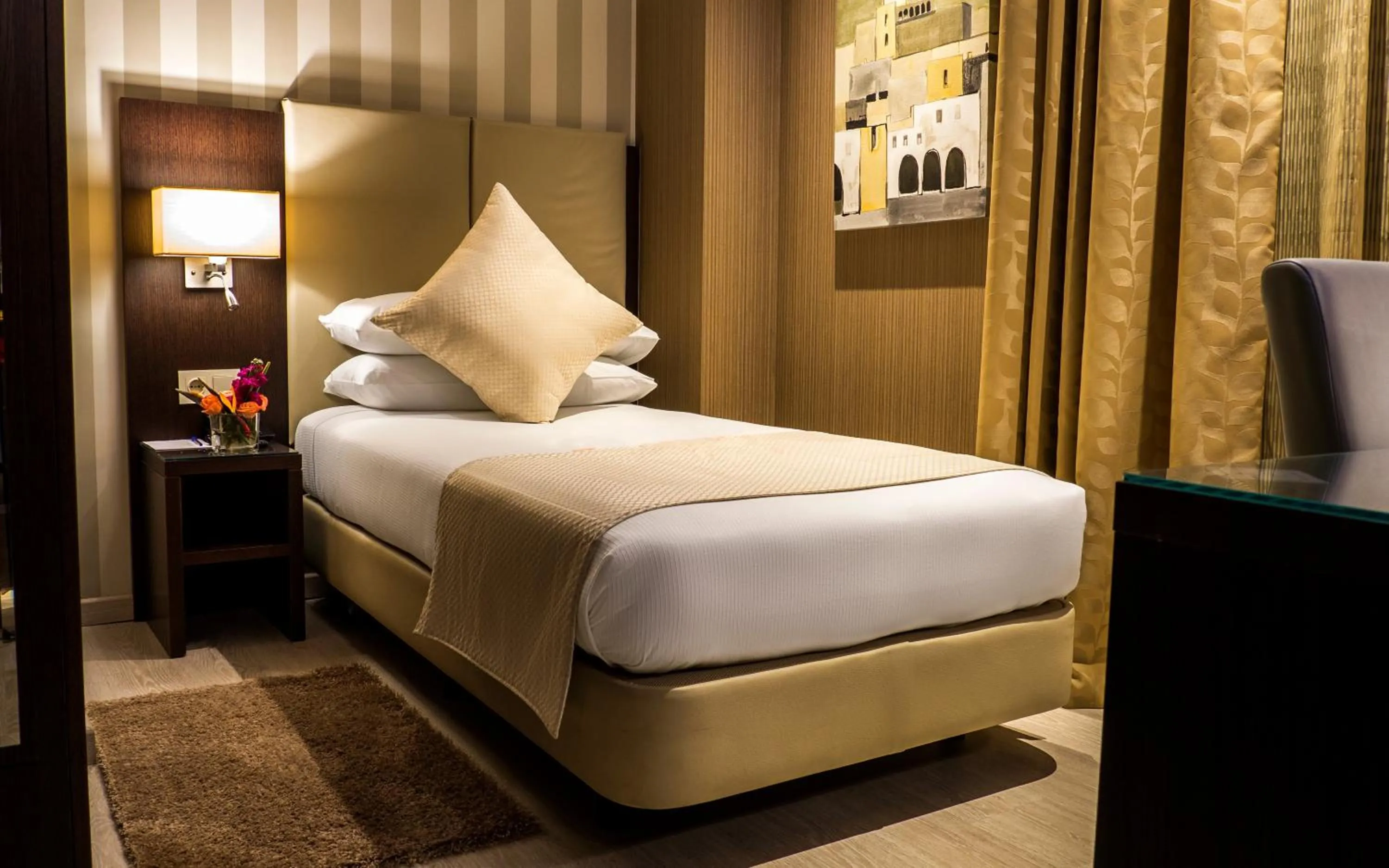 Bed in AZ Hôtels Zeralda