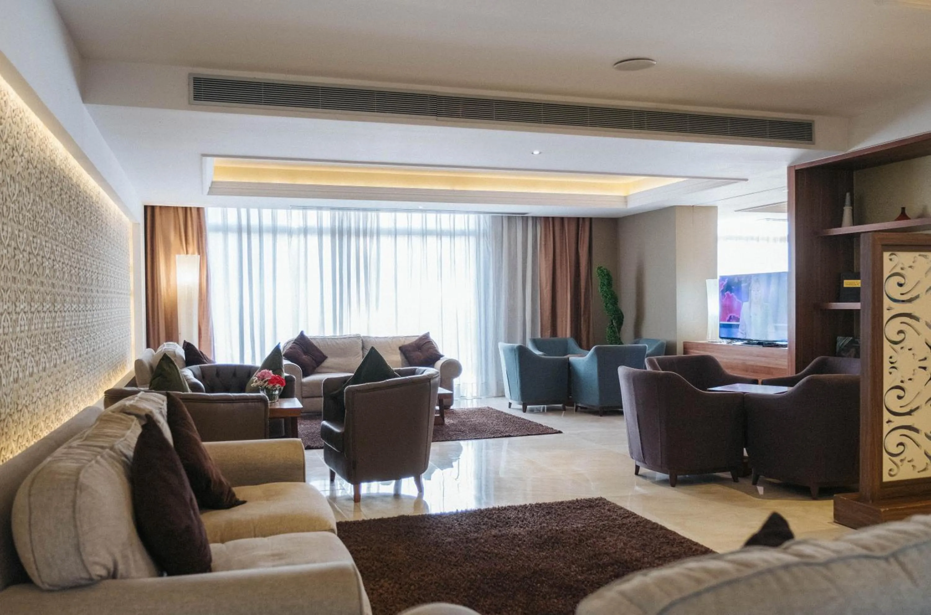 Living room in AZ Hôtels Zeralda