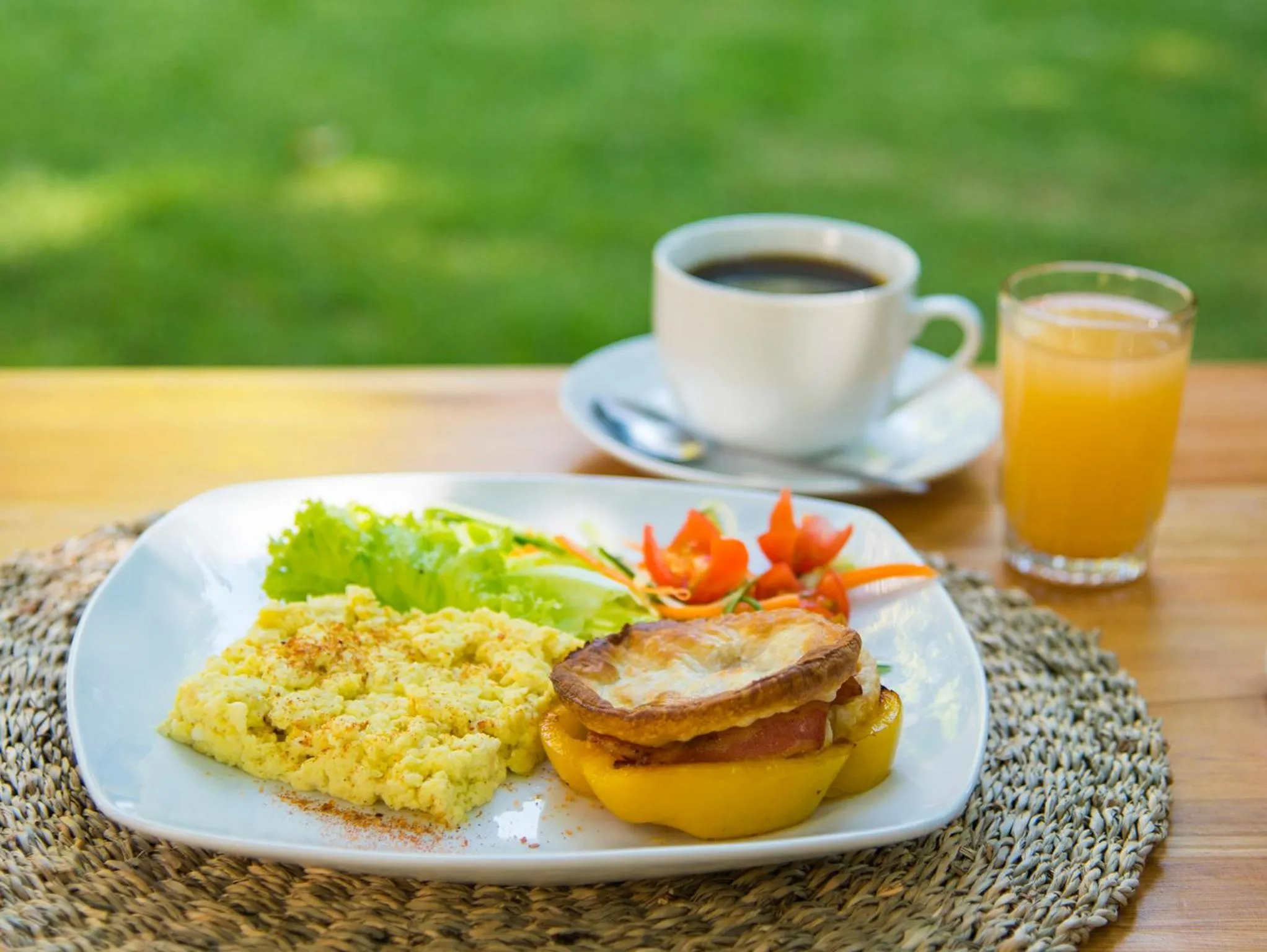 Food close-up in Rozendal Guest House