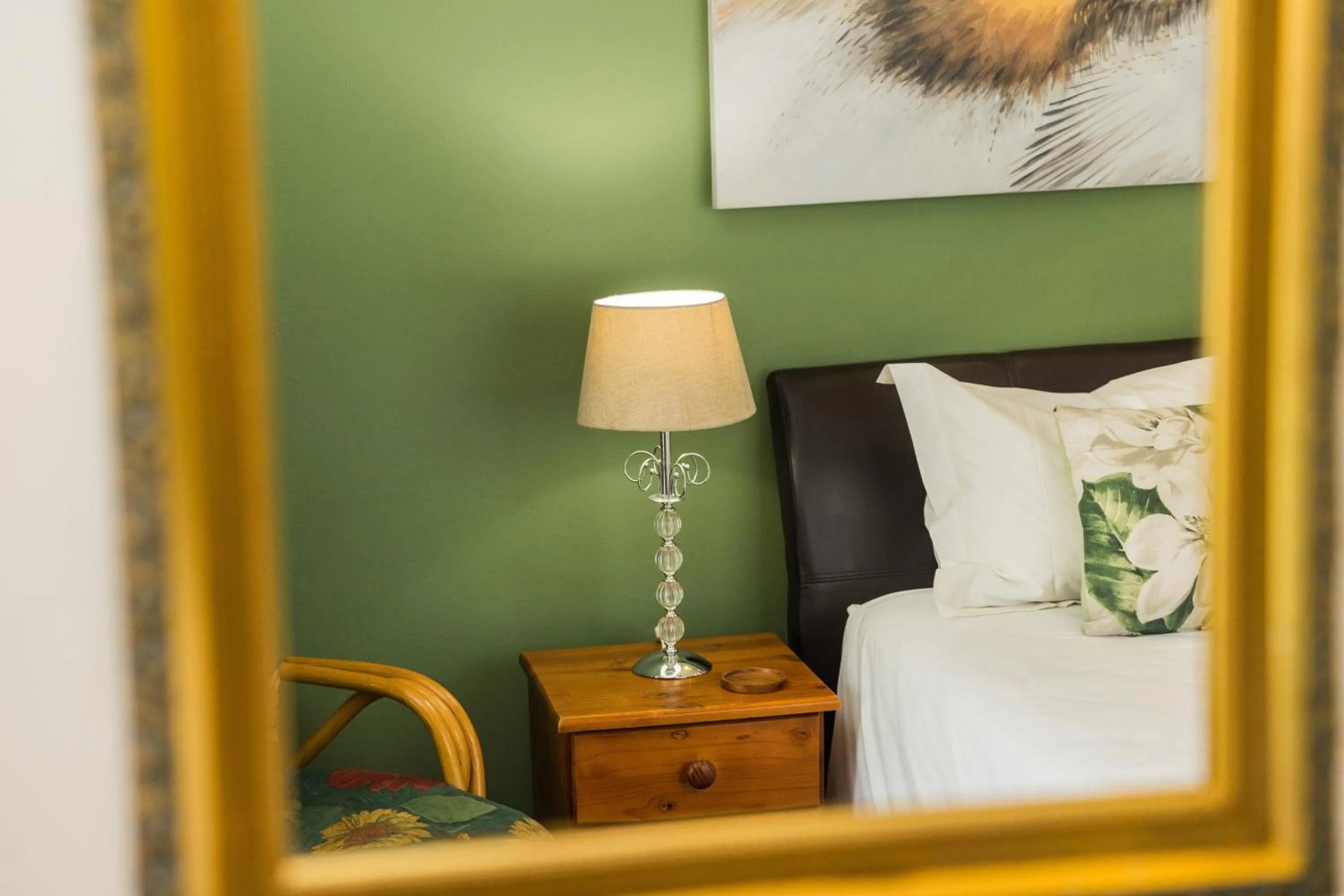 Bed in Rozendal Guest House