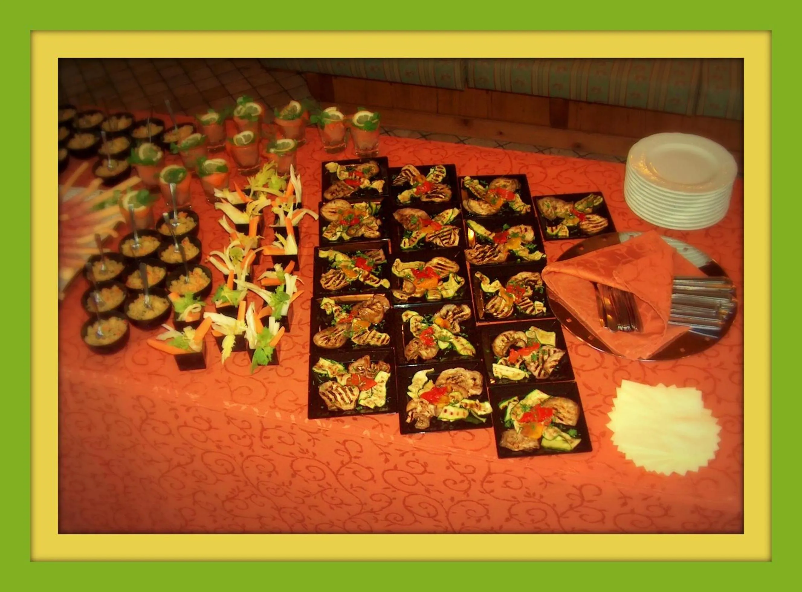 Food and drinks in Hotel Beau Sejour