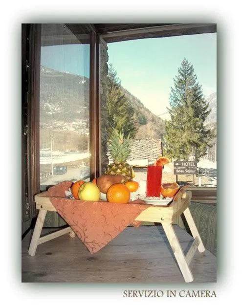 Mountain view in Hotel Beau Sejour