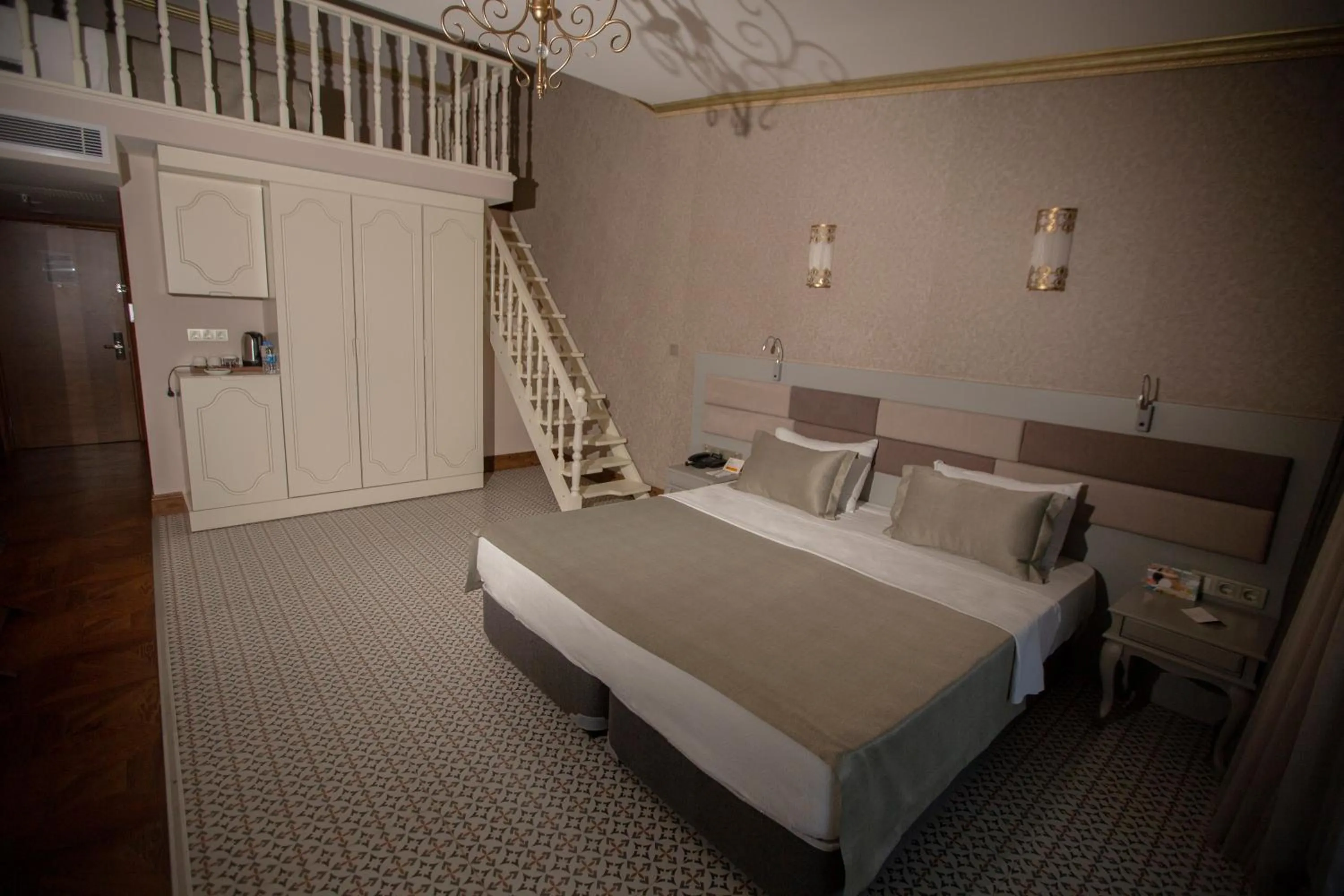 Bed in Babillon Hotel Spa & Restaurant