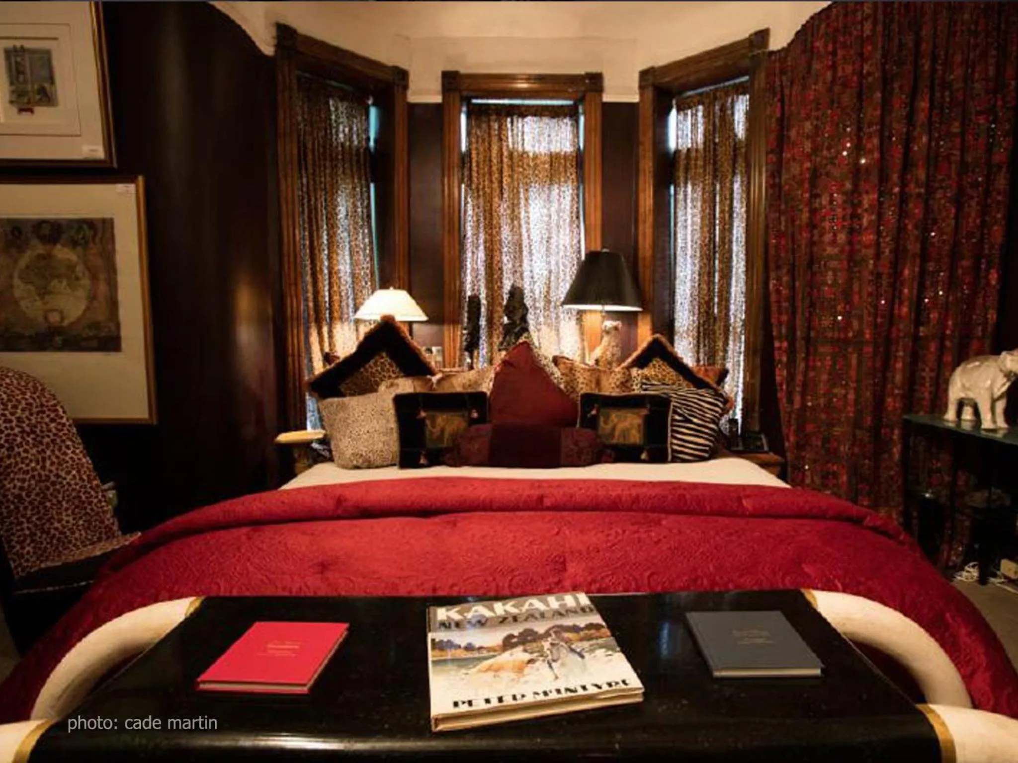 Bed in The Mansion on O Street