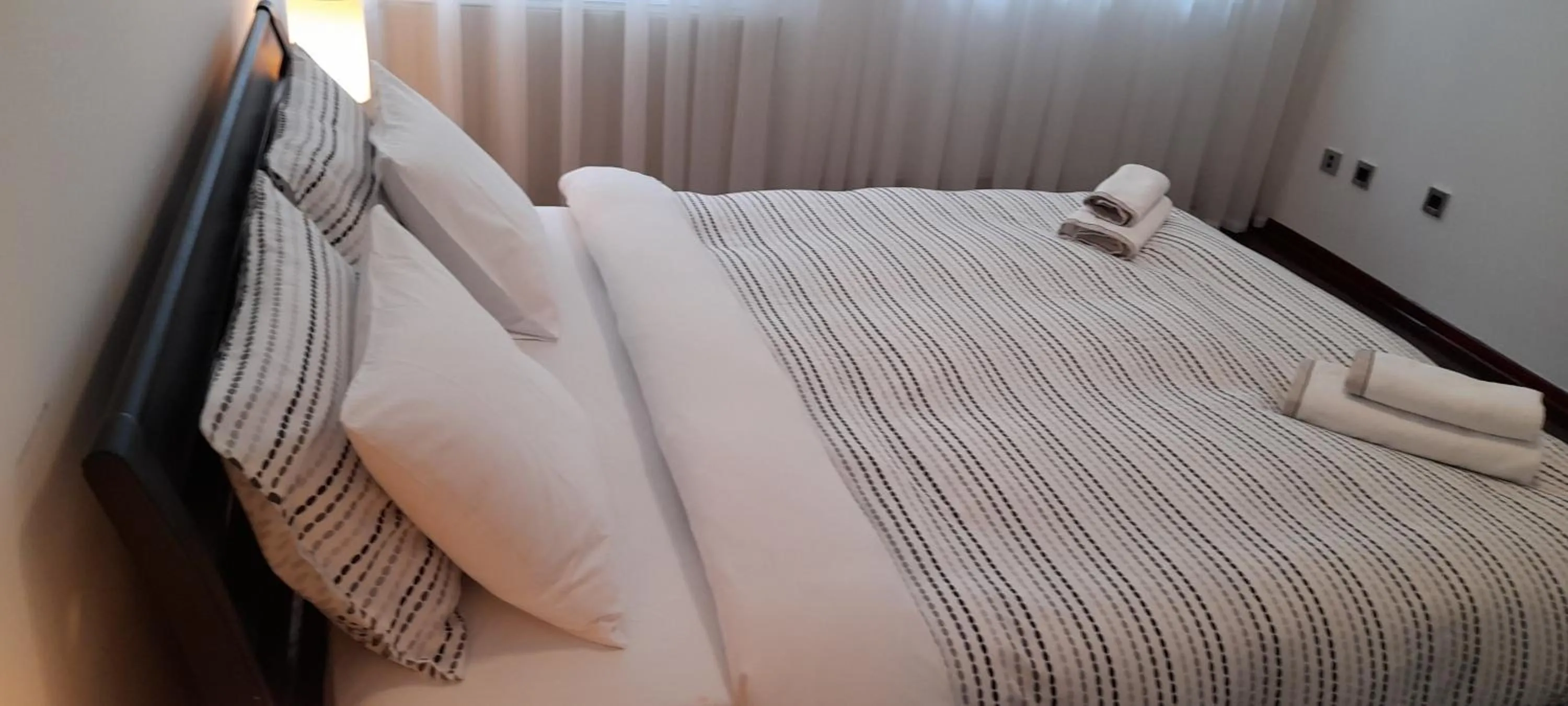 Bed in Apartment Dok