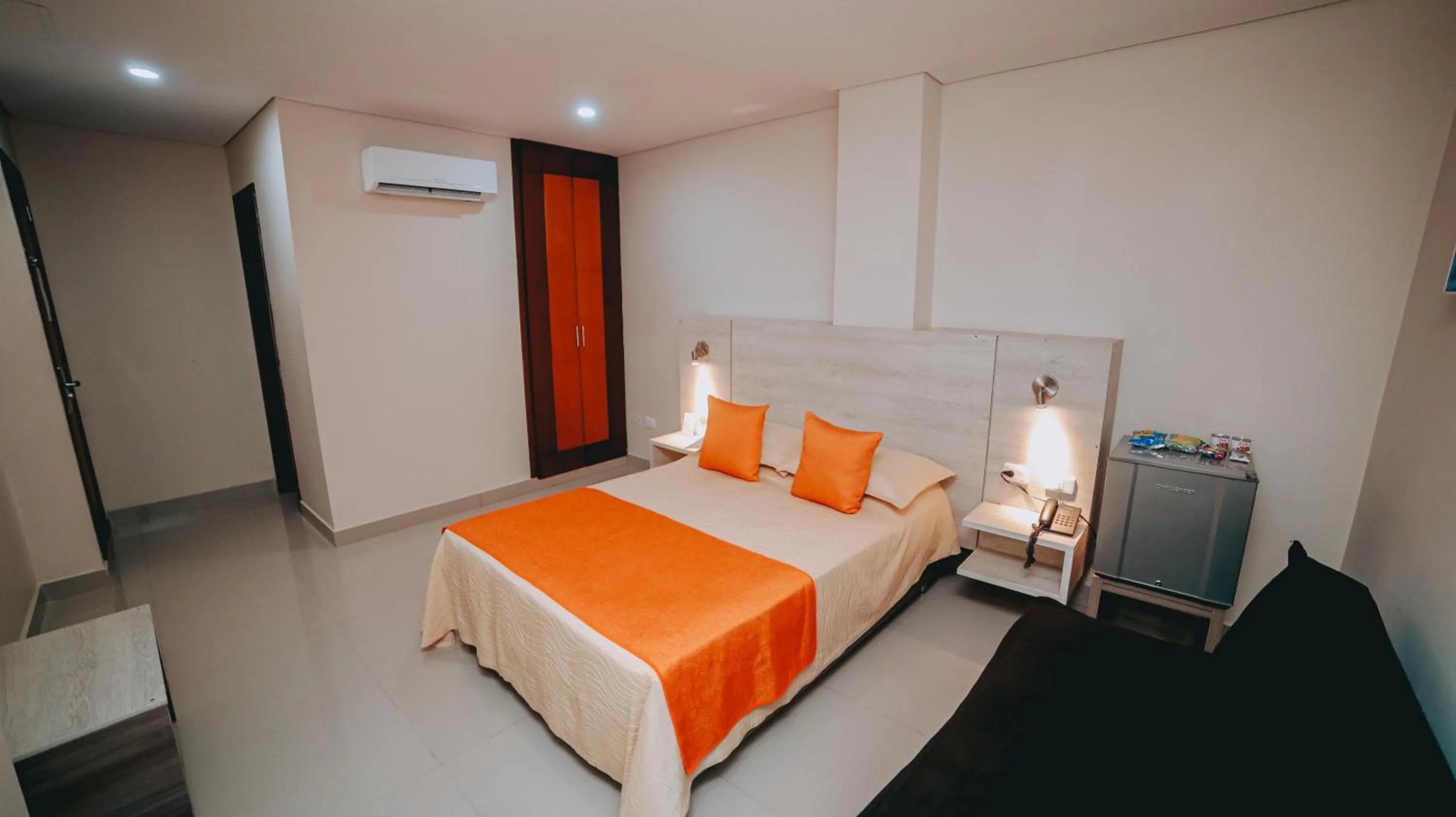 Bed in Hotel Seven Monteria