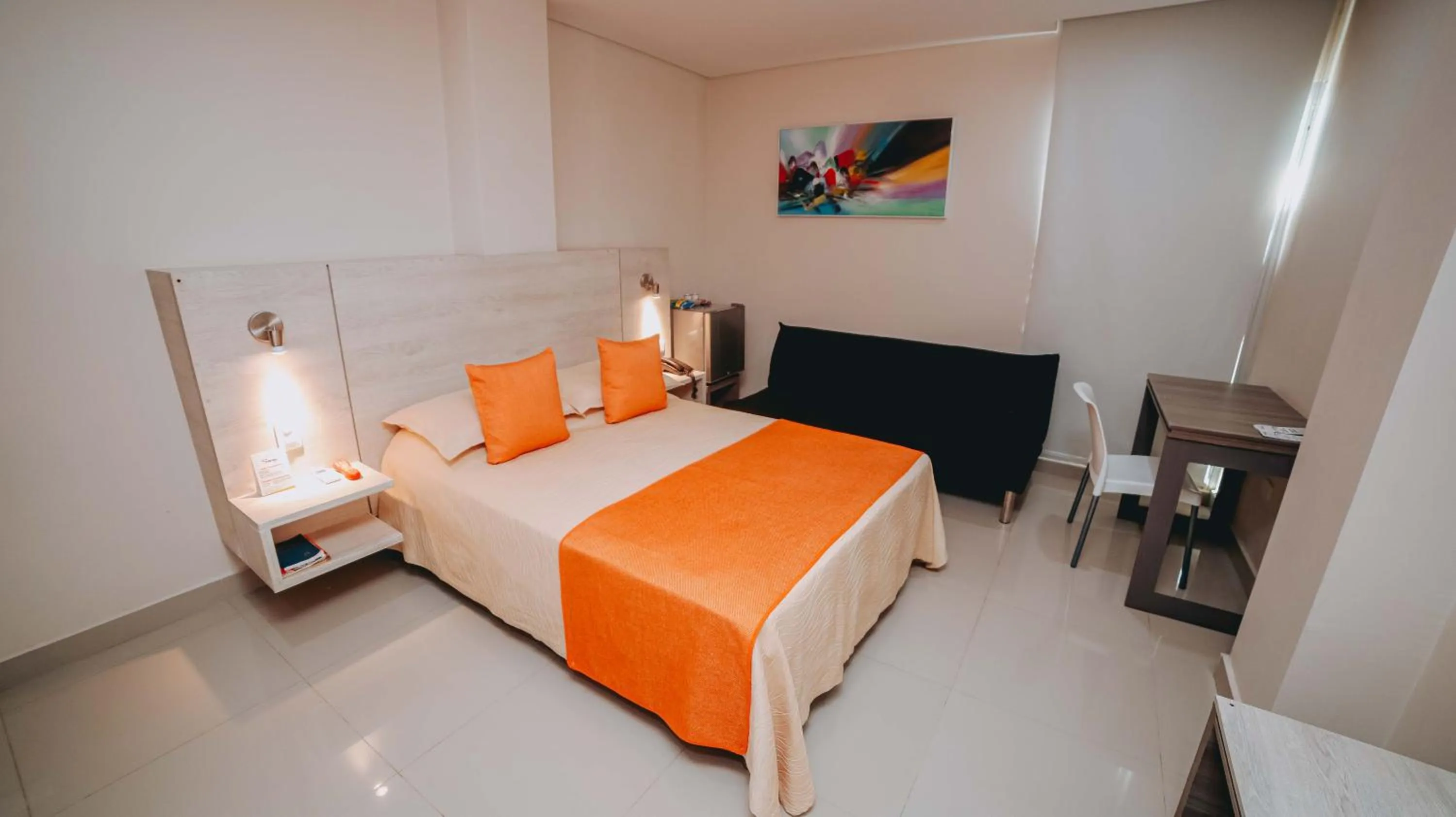 Bed in Hotel Seven Monteria