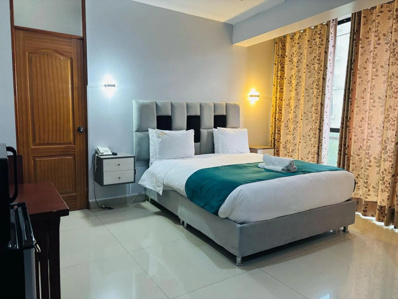 Bed in Aqua Hotel Cusco