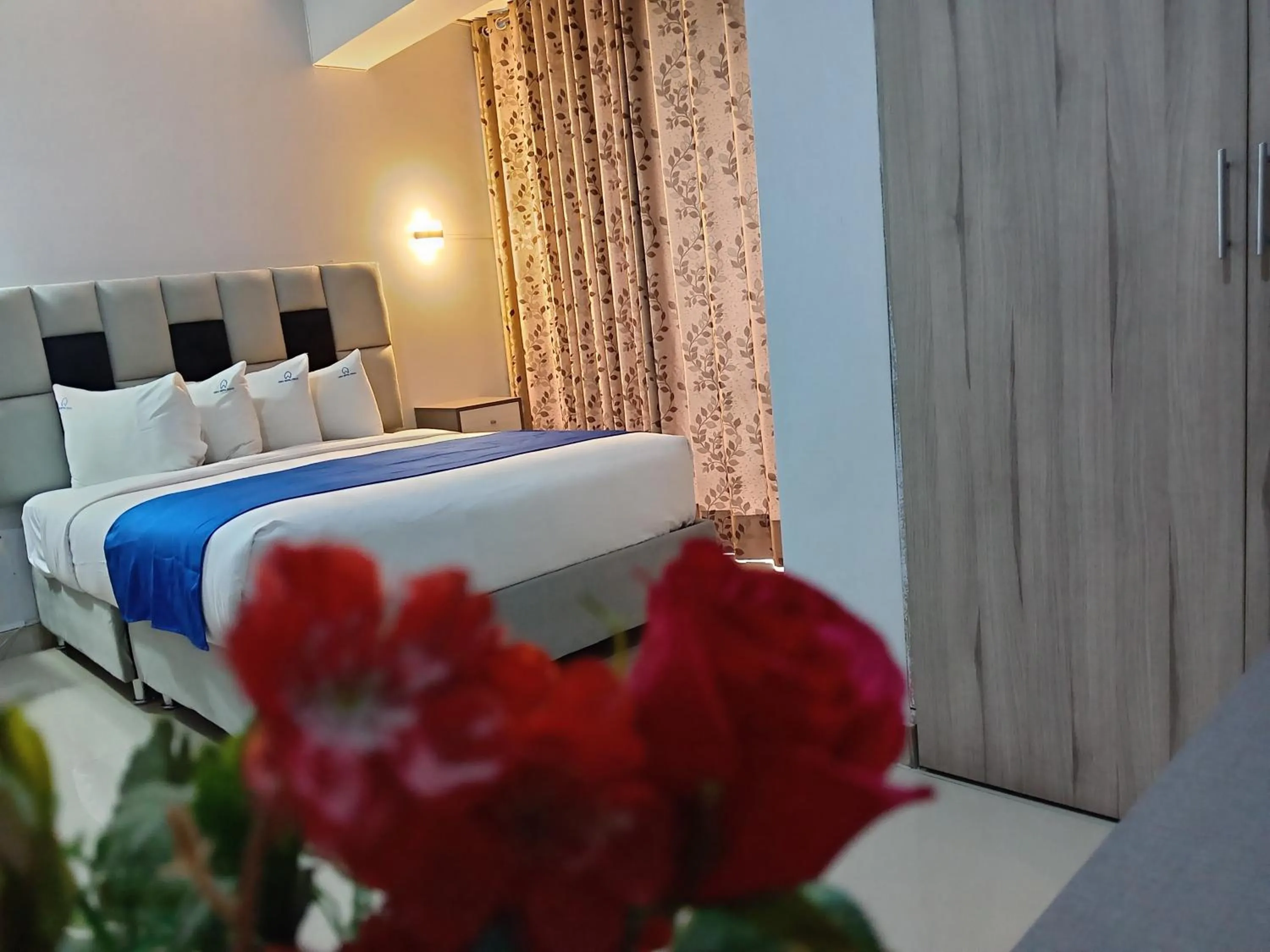 Bed in Aqua Hotel Cusco