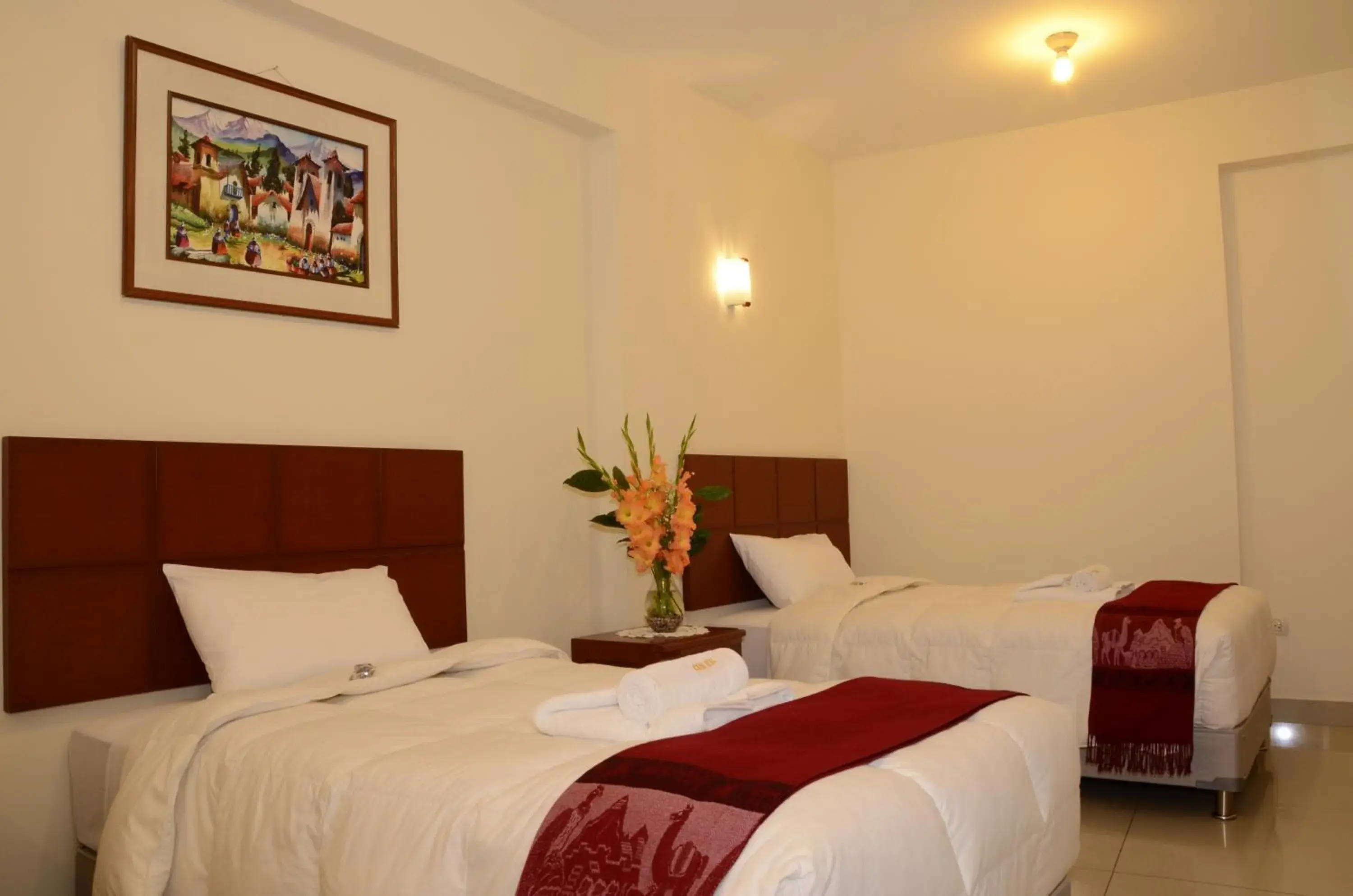 Superior Twin Room in Aqua Hotel Cusco Superior Twin Room in Aqua Hotel Cusco