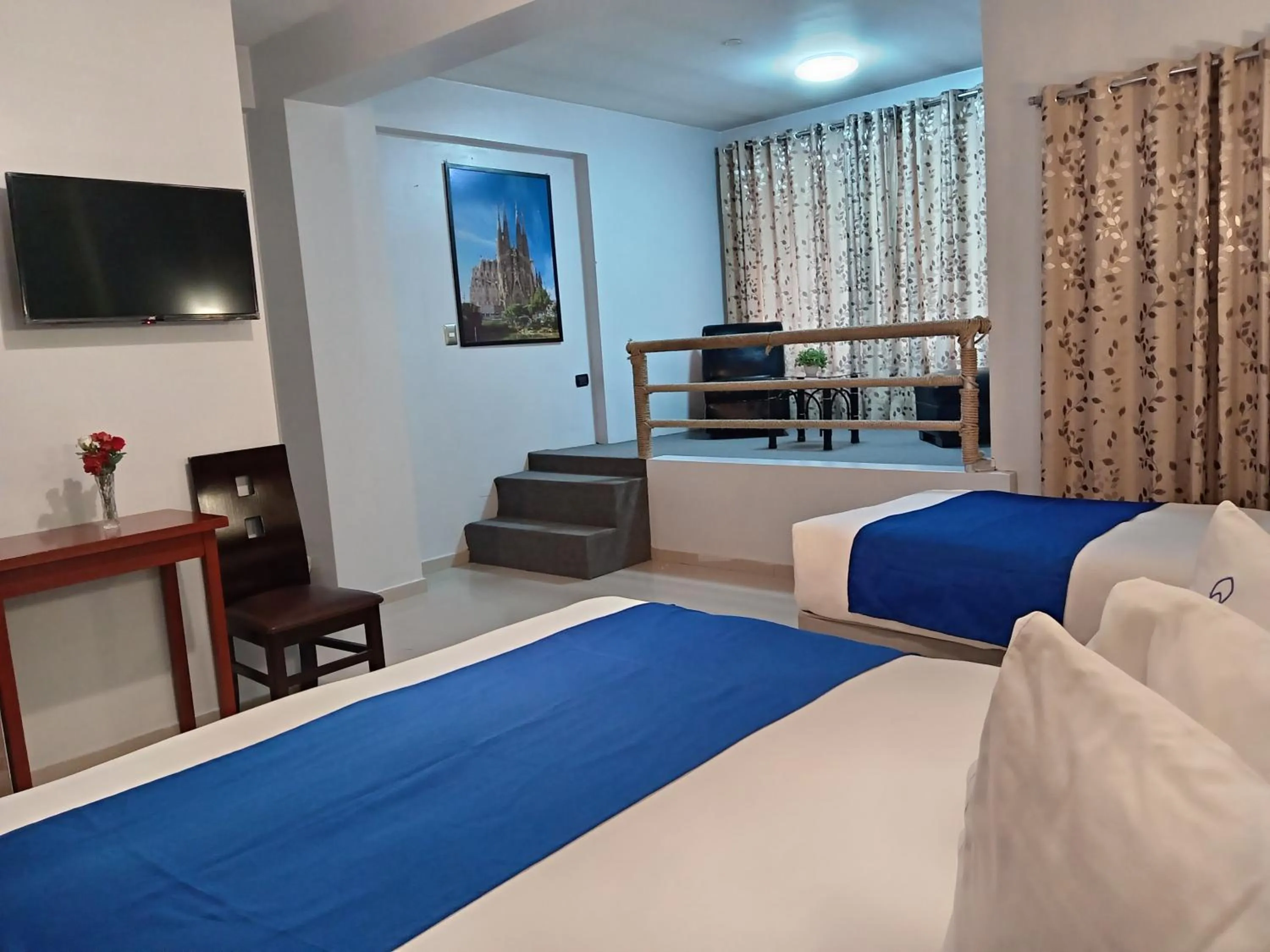 Bed in Aqua Hotel Cusco