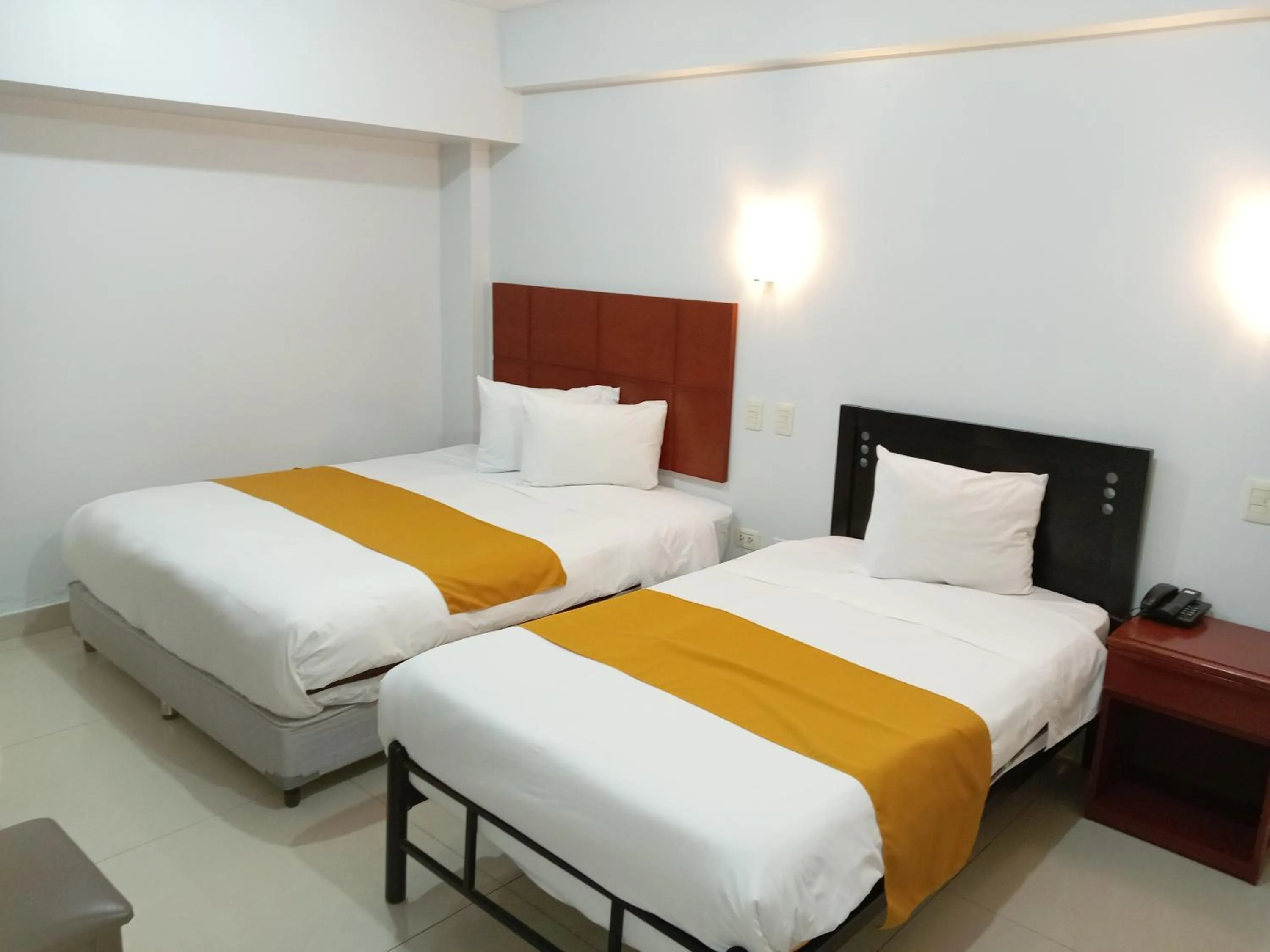 Bed in Aqua Hotel Cusco