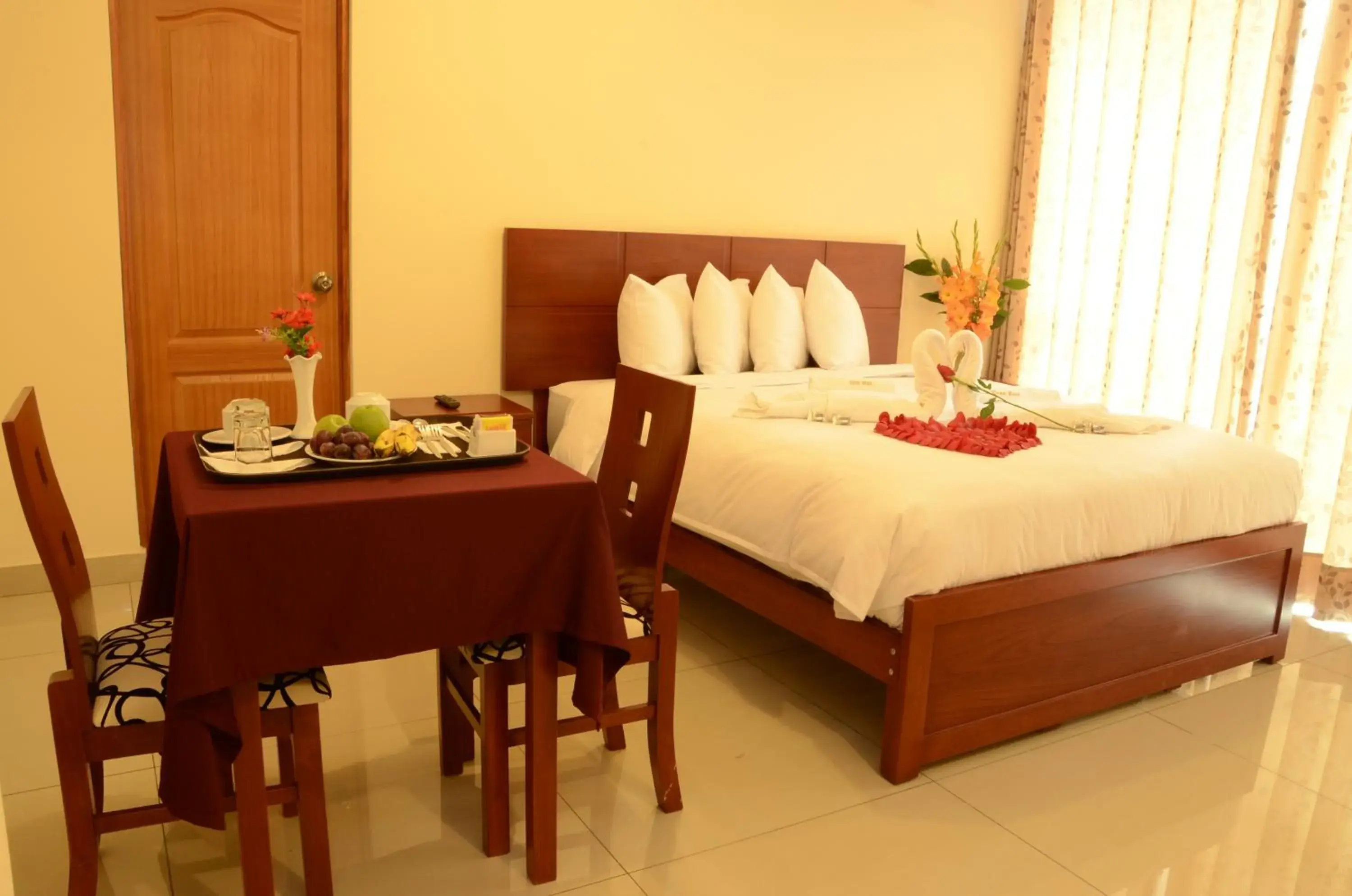 Bed in Aqua Hotel Cusco Bed in Aqua Hotel Cusco